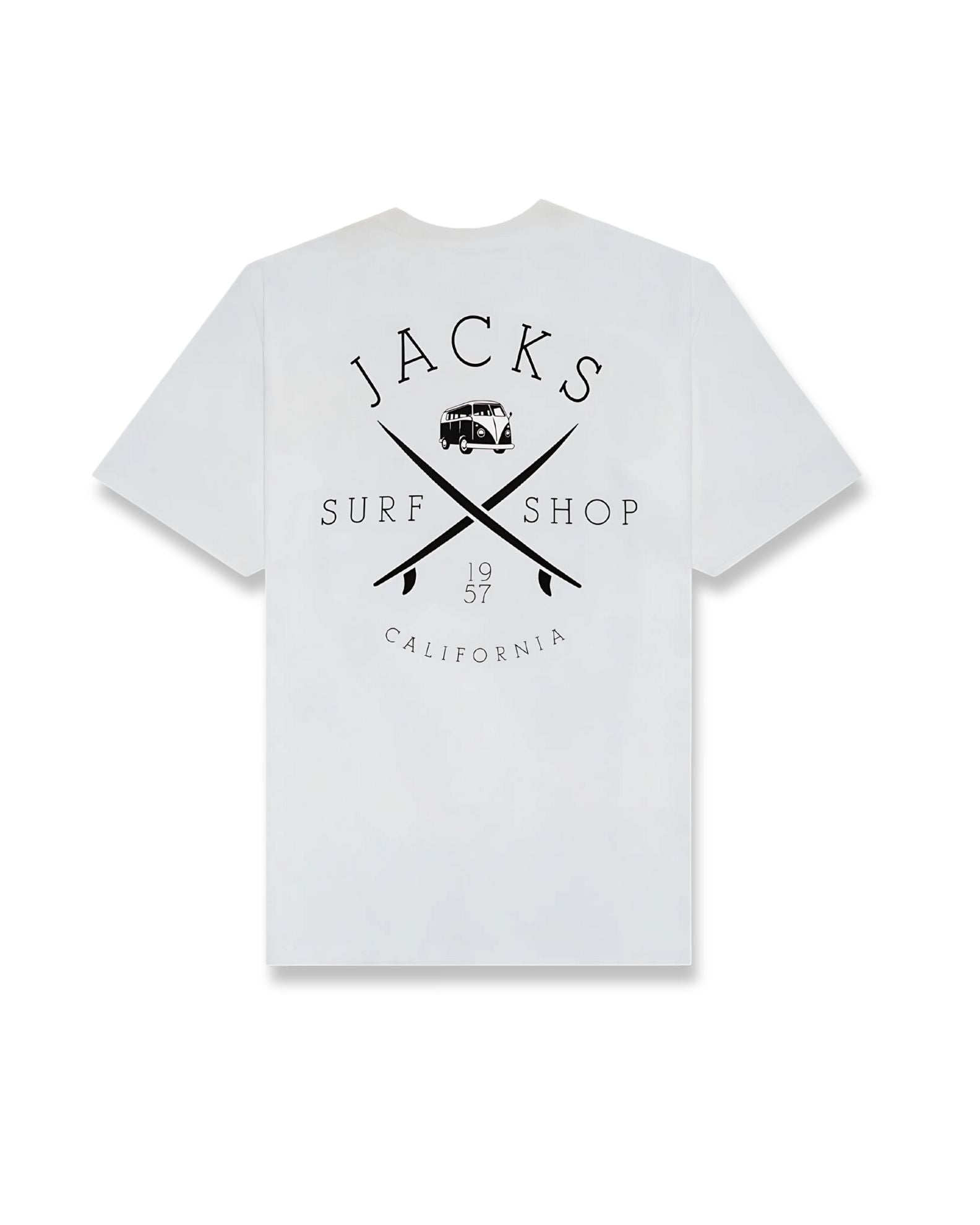 Bus Stop CF (Classic Fit) S/S Tee - White