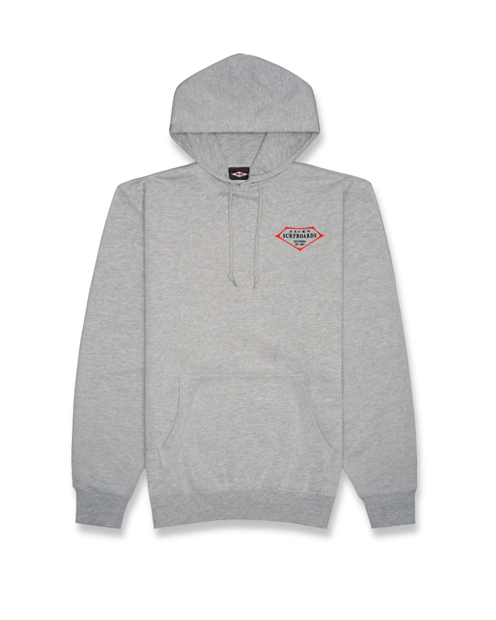 Retro Lam Classic Pullover Hoodie - Heather Grey