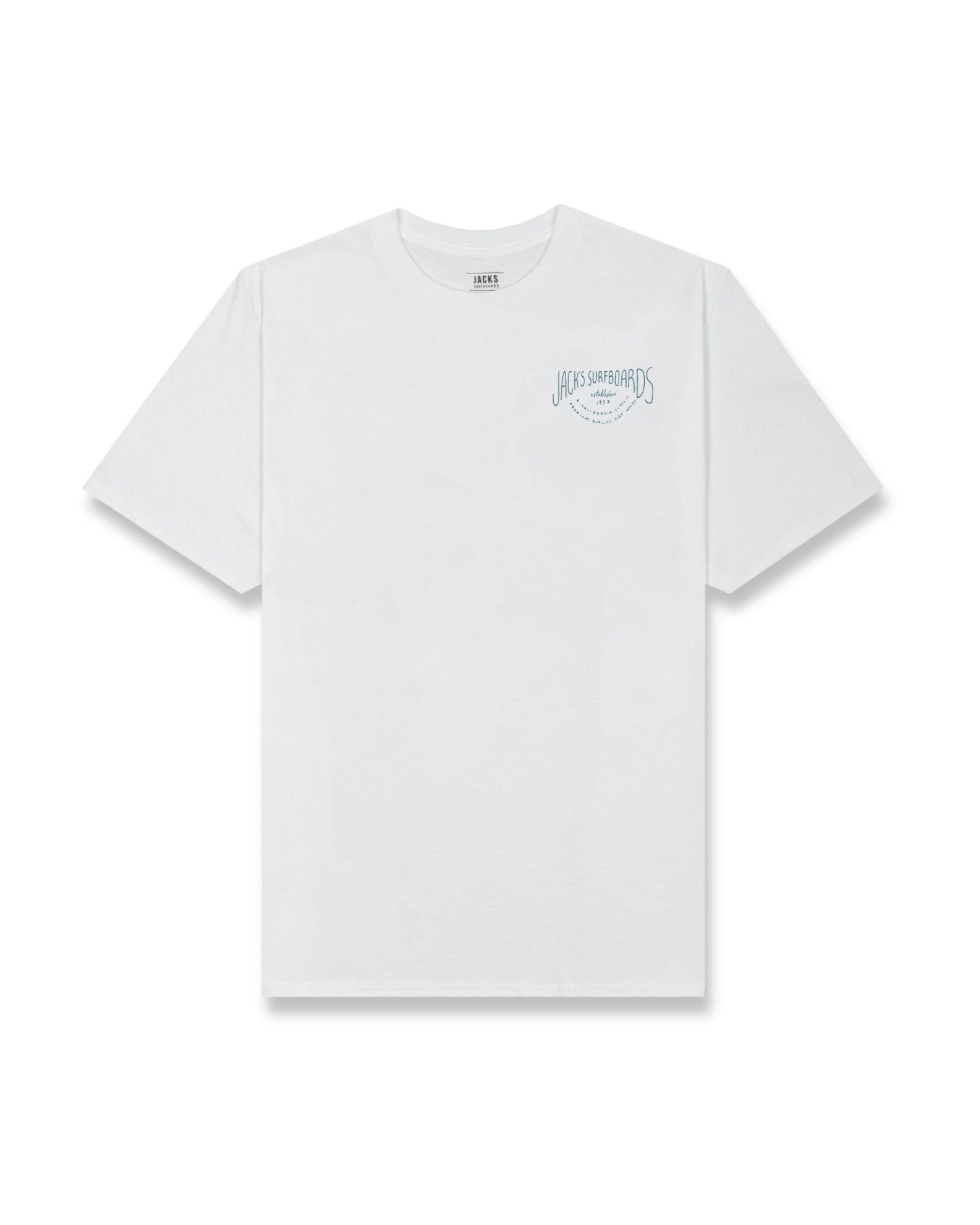 Crescent CF (Classic Fit) S/S Tee - White