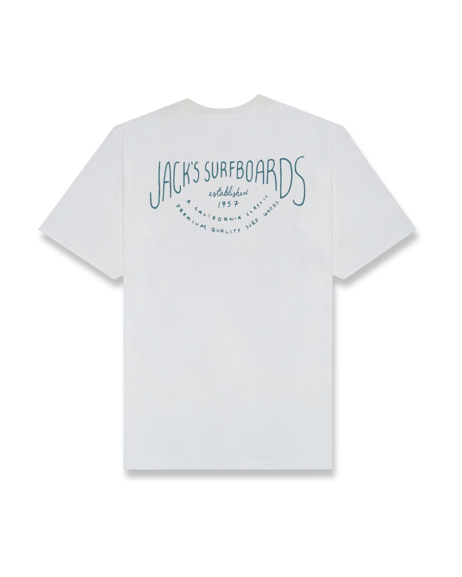 Crescent CF (Classic Fit) S/S Tee - White