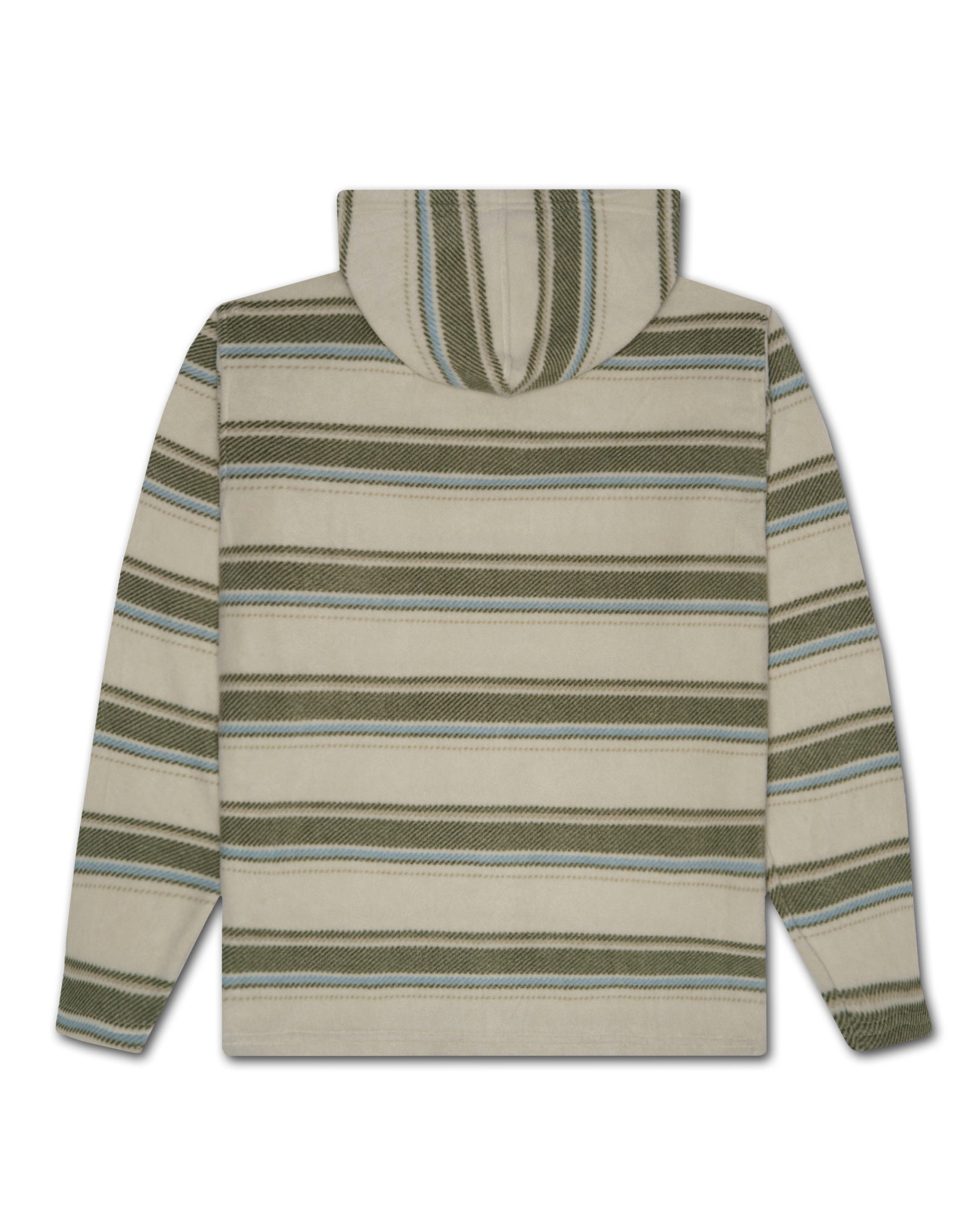 Seacliff Hooded L/S Flannel - Stone