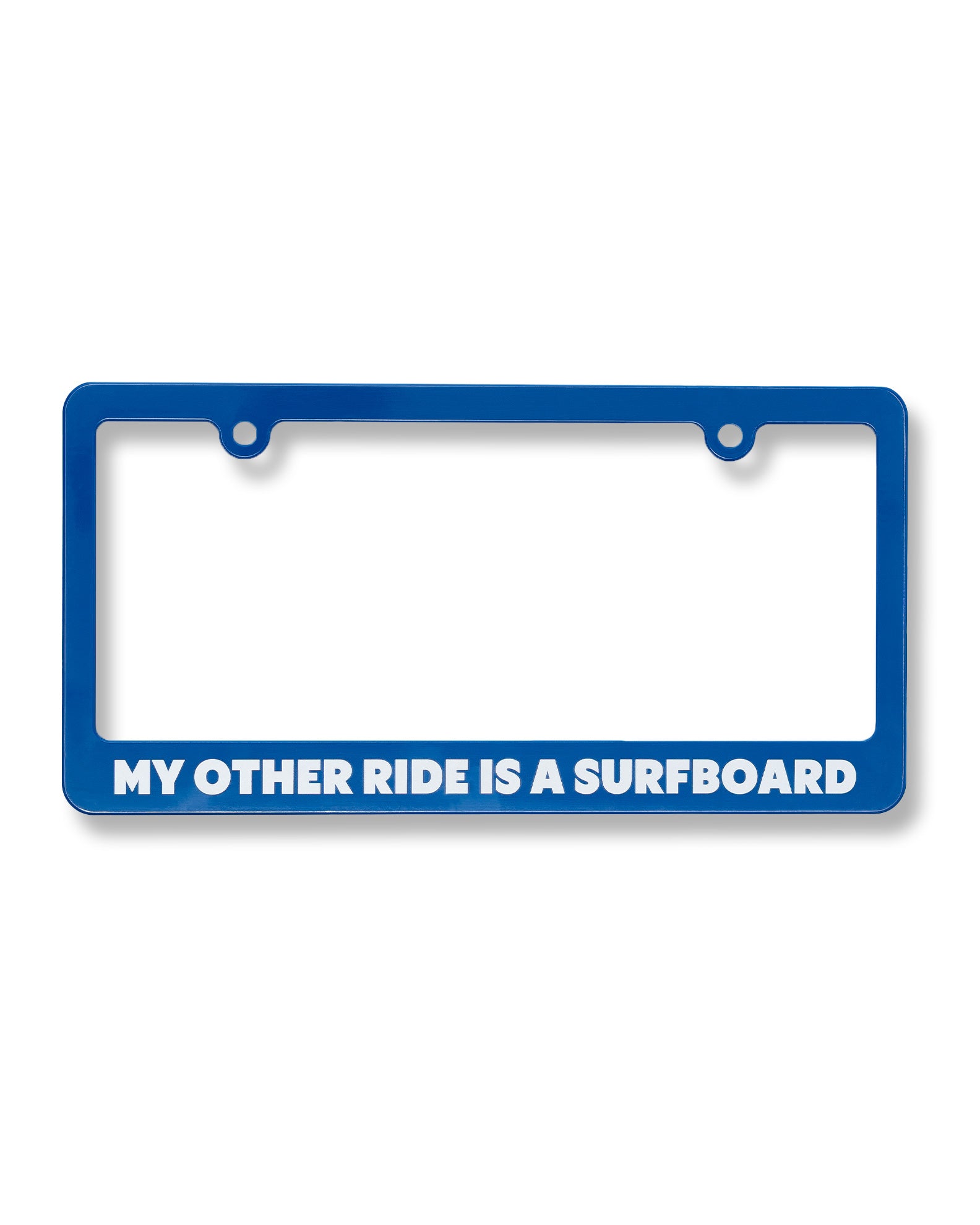 My Other Ride Is A Surfboard License Plate Holder