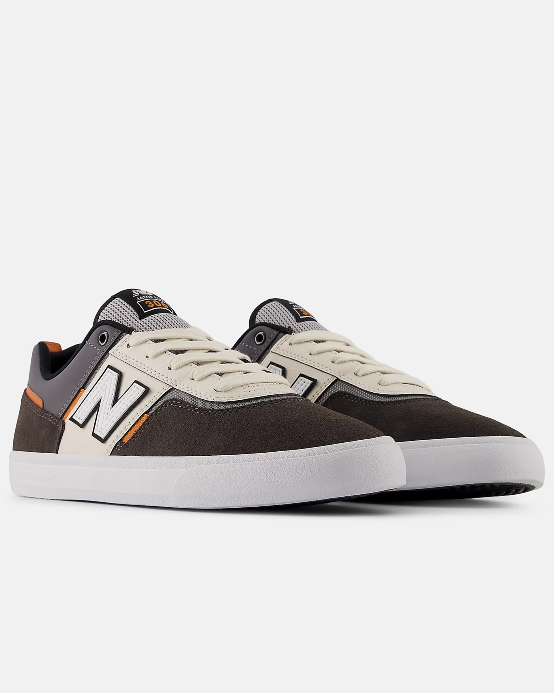 New Balance NB Numeric Jamie Foy 306 Shoes - Black Cement W/ Sea Salt