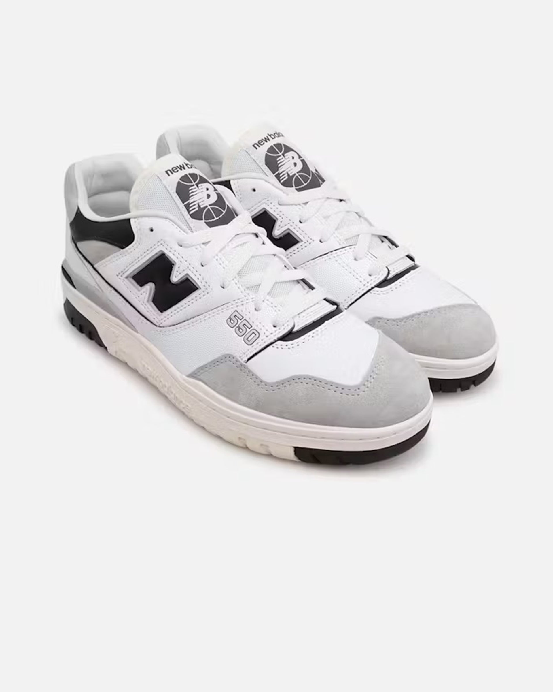 New Balance 550 Shoes - Black/White