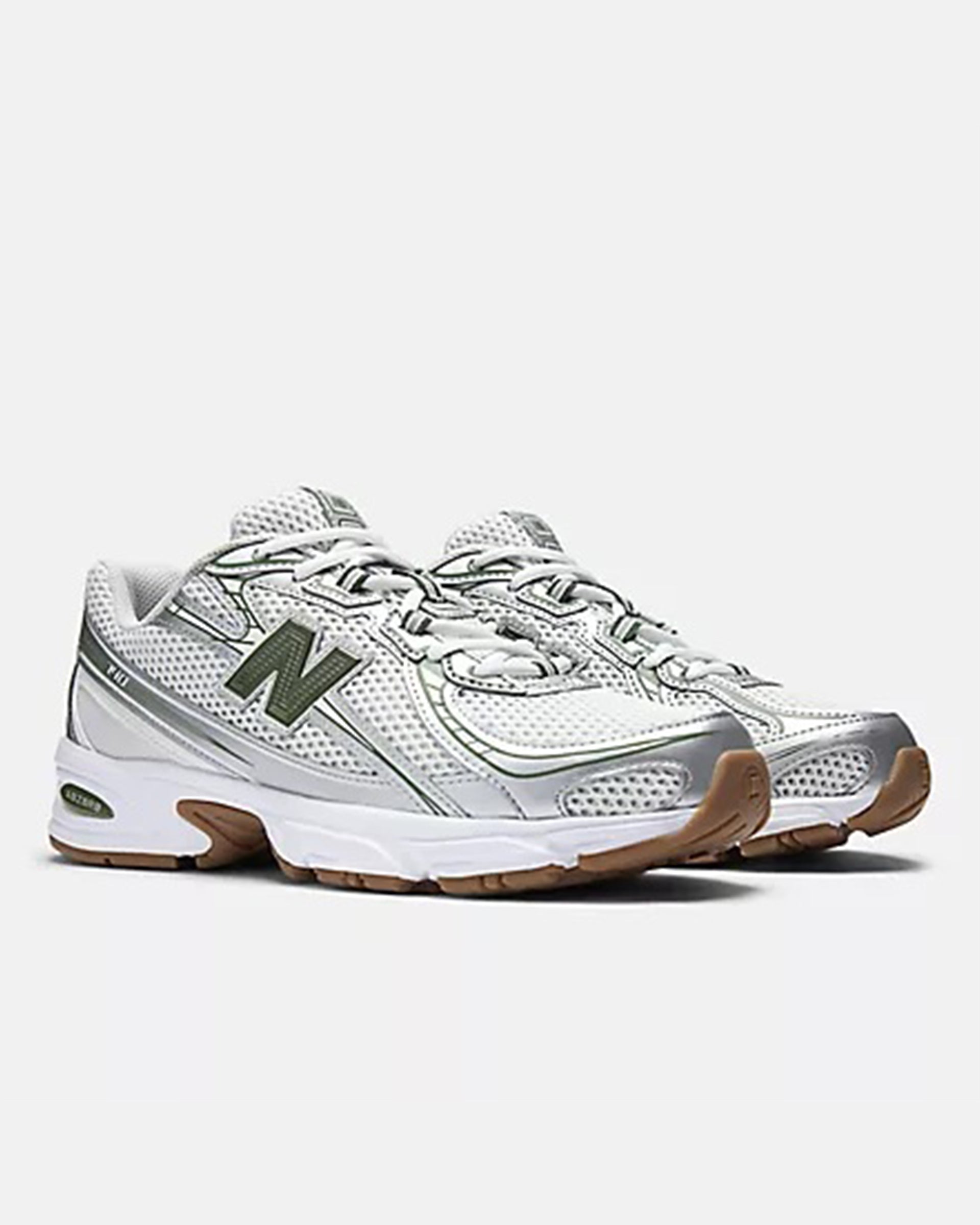 New Balance 740 Shoes - Grey Matter/Dark Alpine Green/Reflection