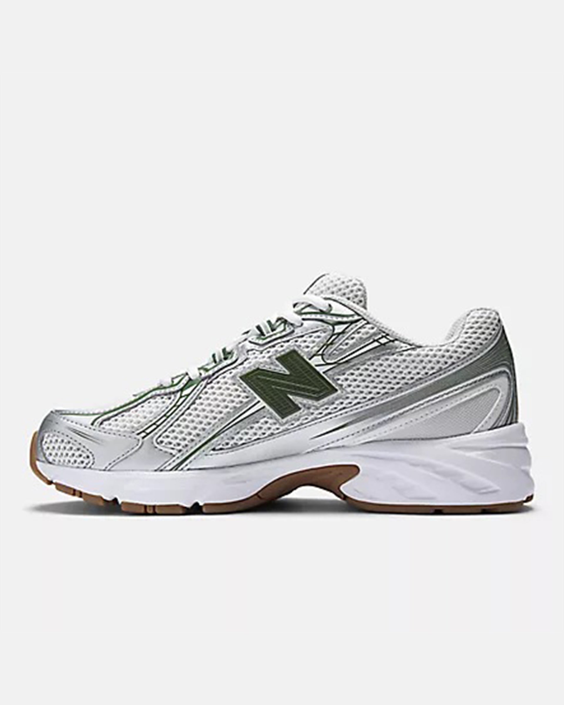 New Balance 740 Shoes - Grey Matter/Dark Alpine Green/Reflection