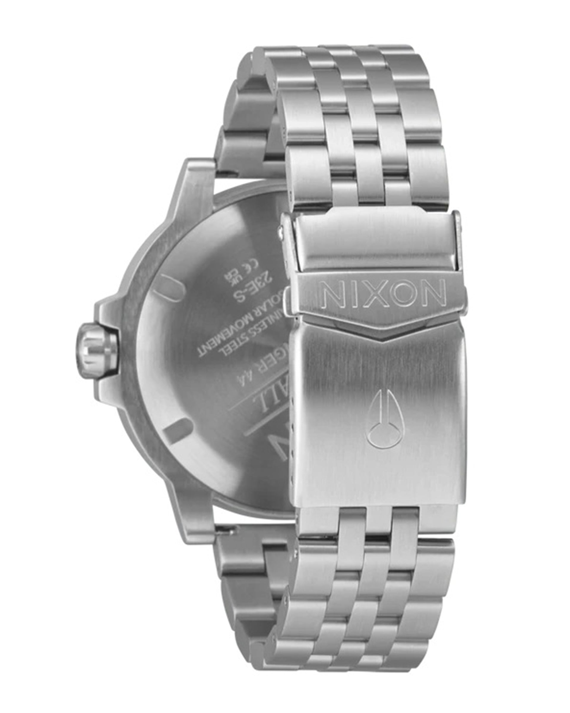 Nixon Stinger 44 Watch - Silver/Blue/Black