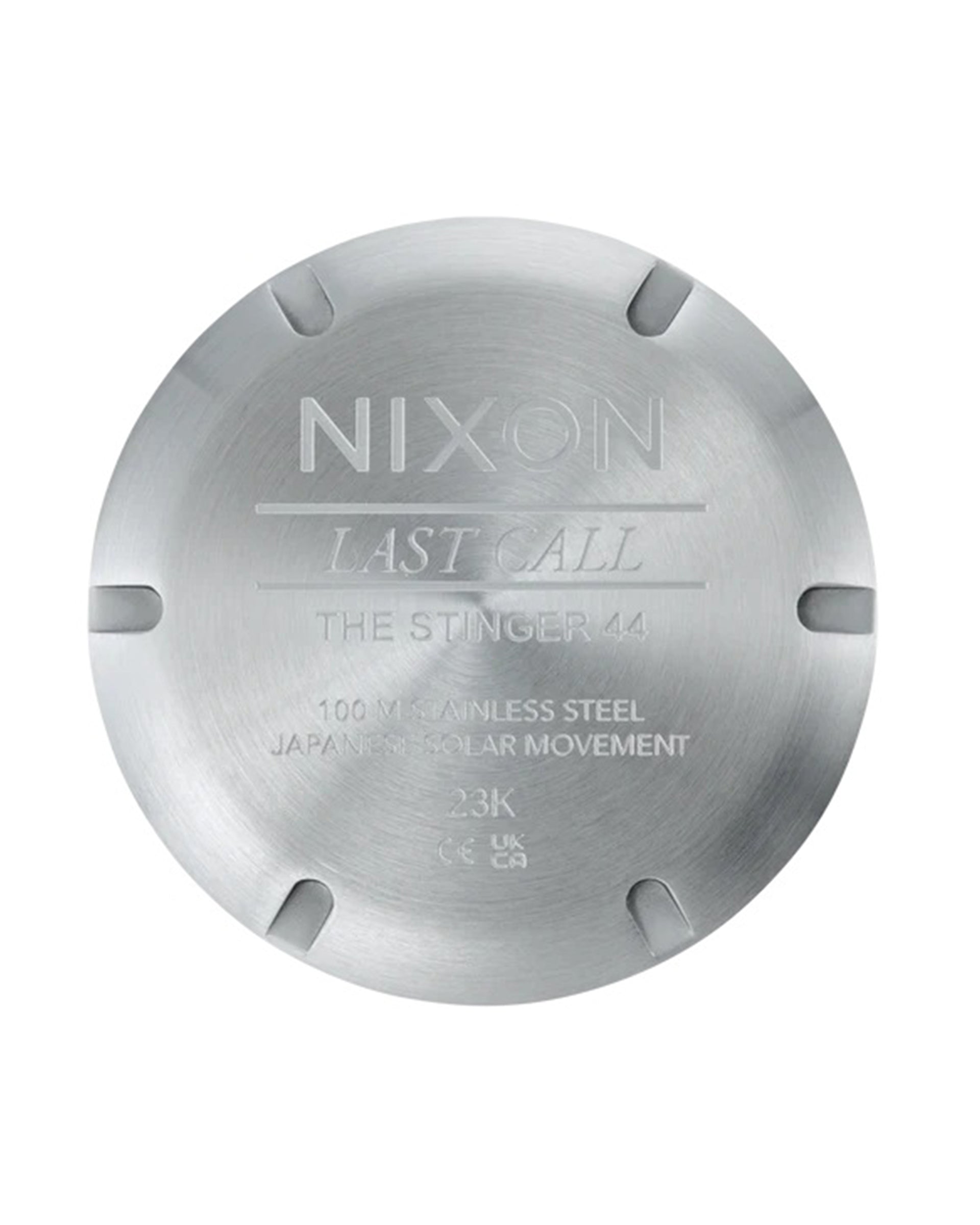Nixon Stinger 44 Watch - Silver/Blue/Black