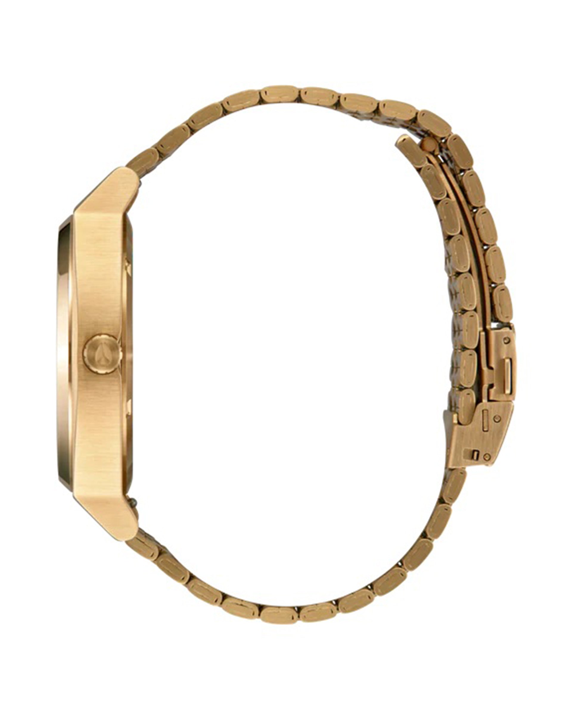 Nixon Time Teller Solar Watch - All Gold/Black