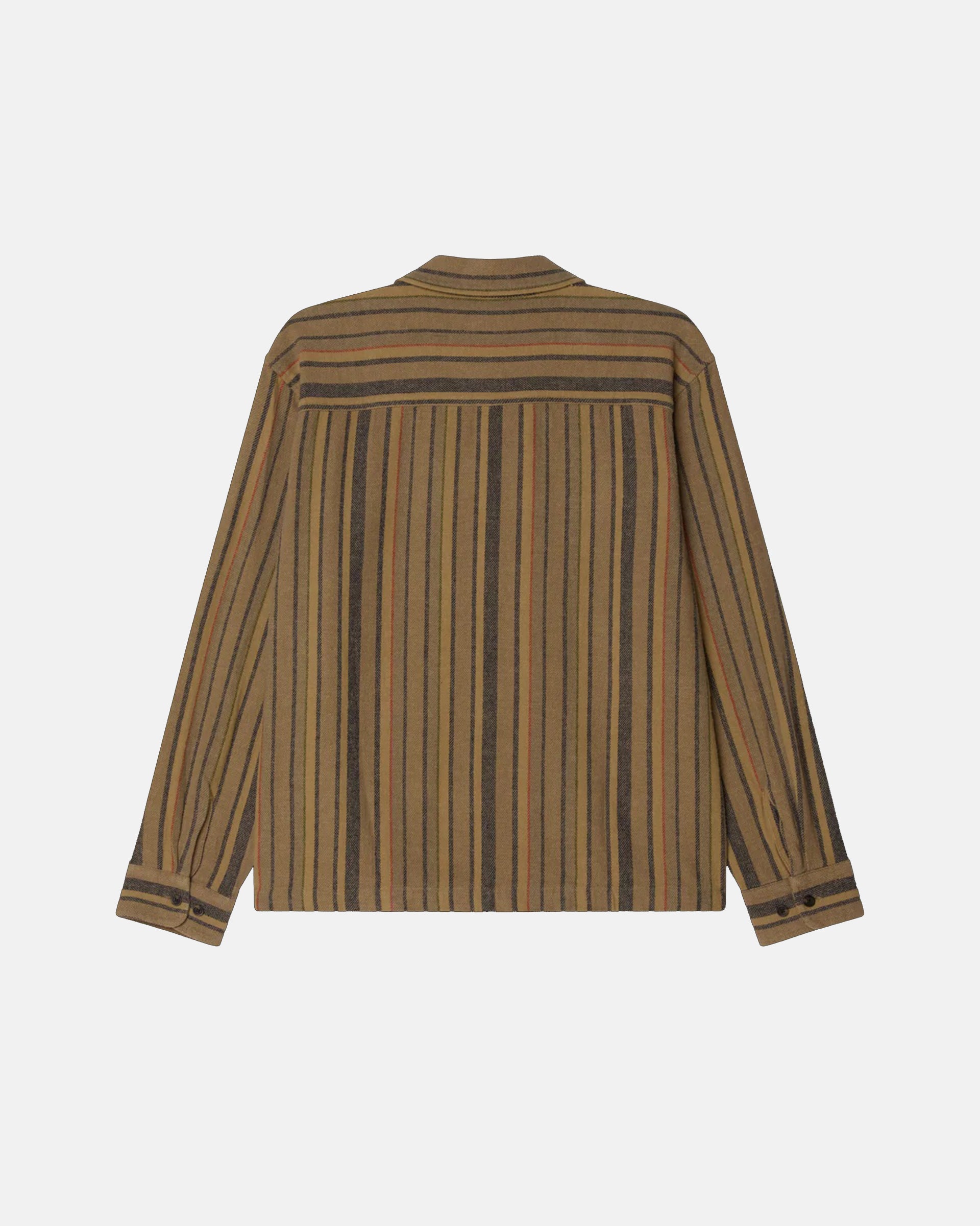 Obey Willard Long Sleeve Shirt - Irish Cream/Multi