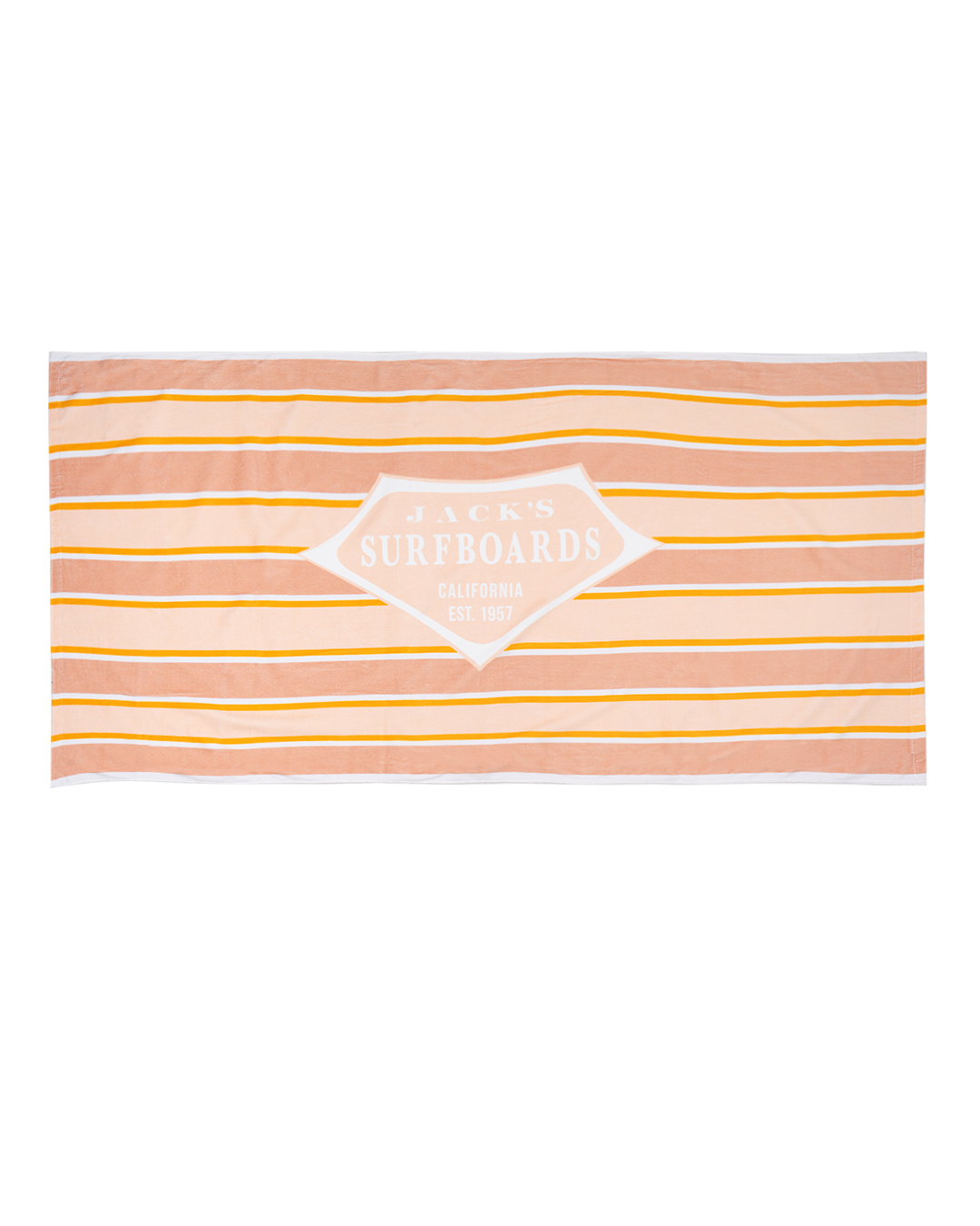 Novatradesstore Creamsicle Beach Towel - Pink/Orange Stripe