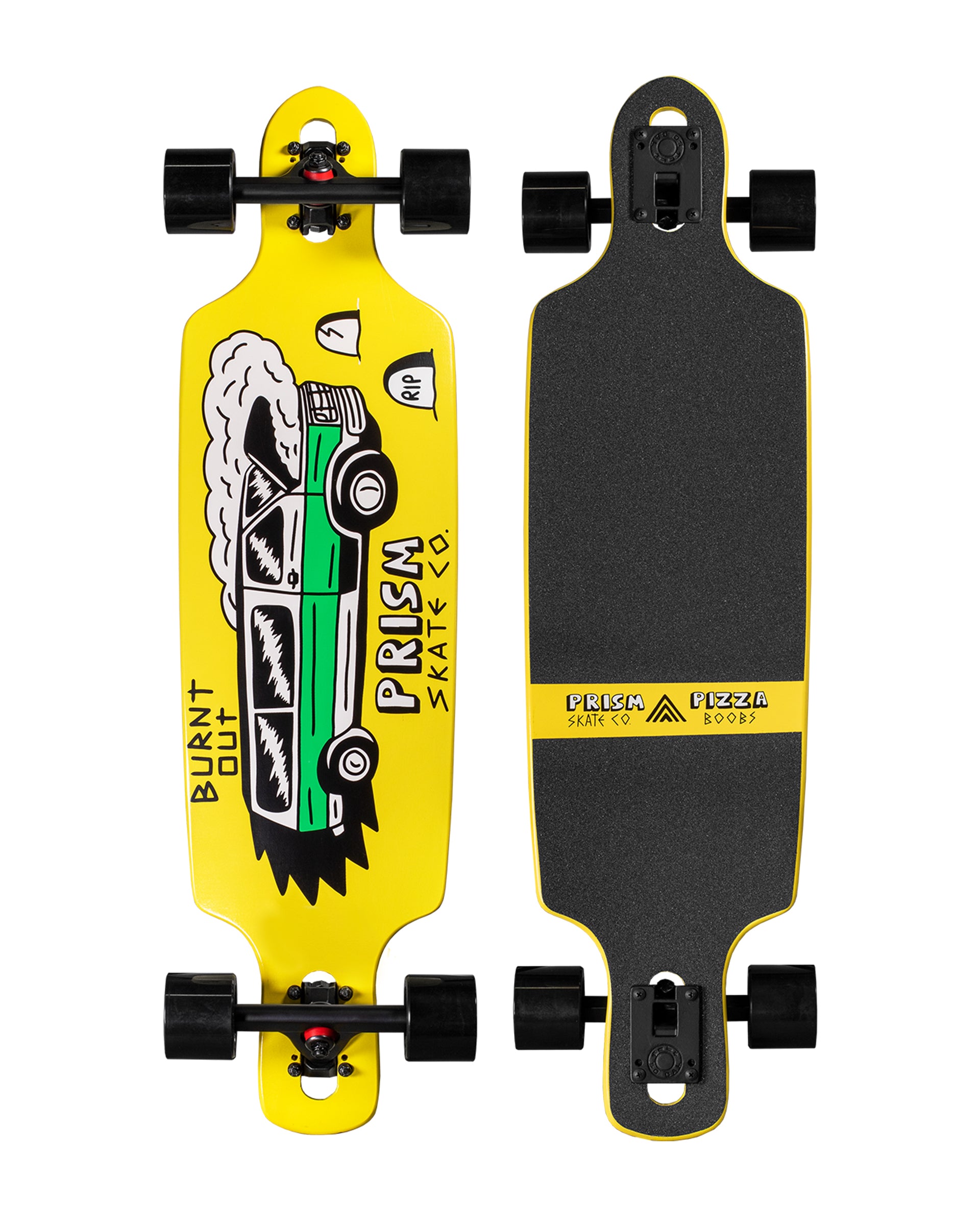 Prism Skate Co. Skewer 34.5" Pizza Boobs Series Longboard