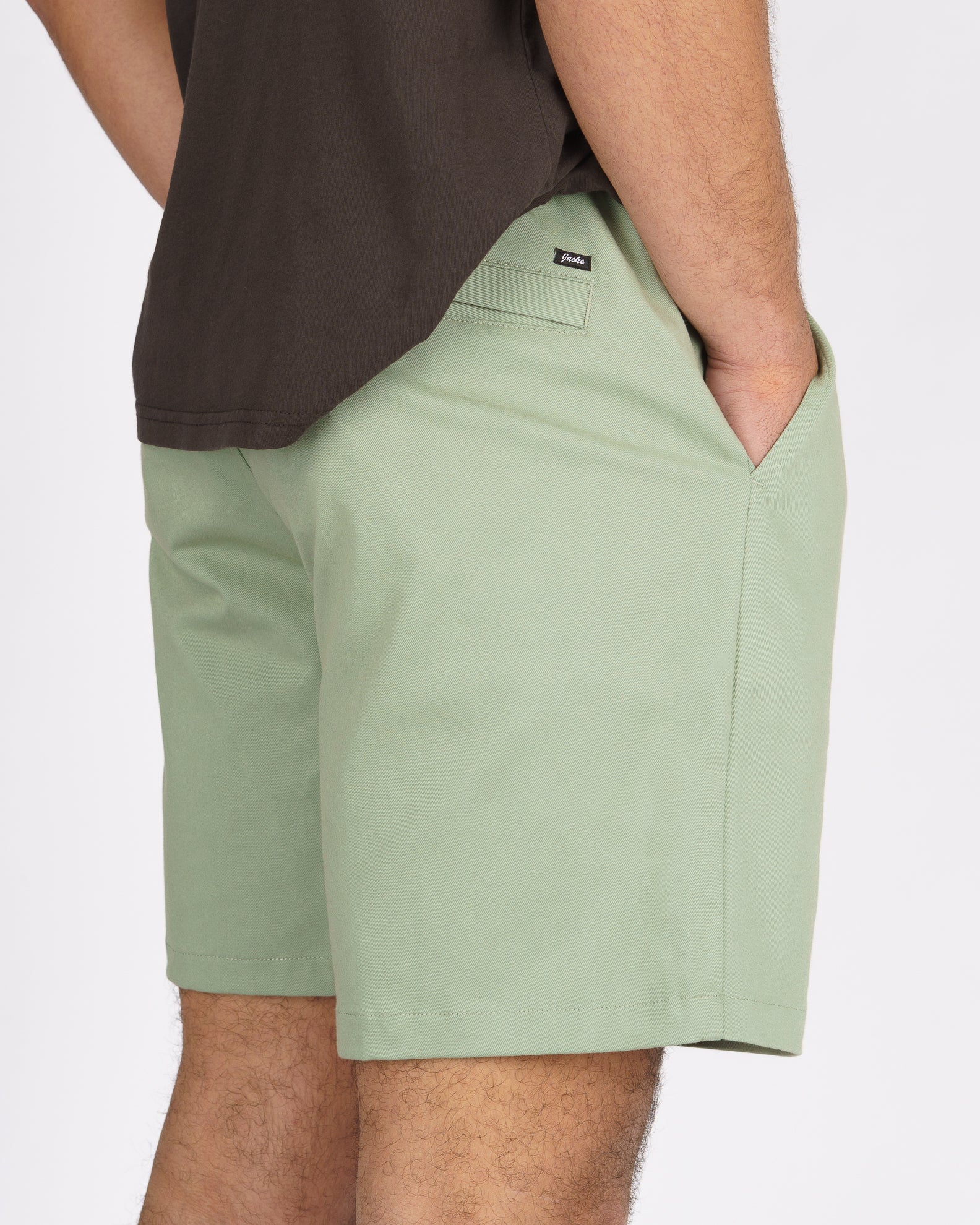 Perry 18.5" Twill Volley Short - Sage