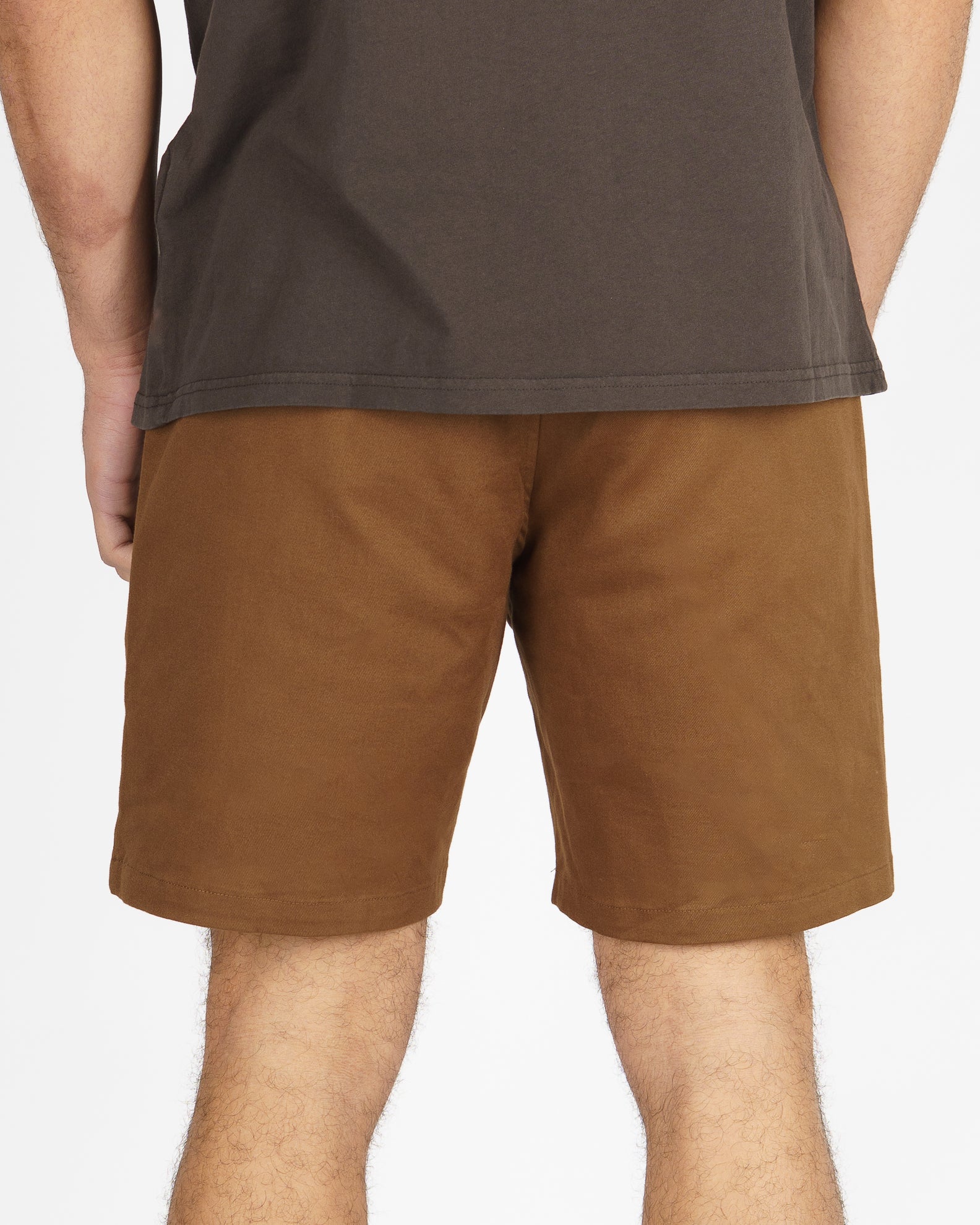 Perry 18.5" Twill Volley Short - Brown