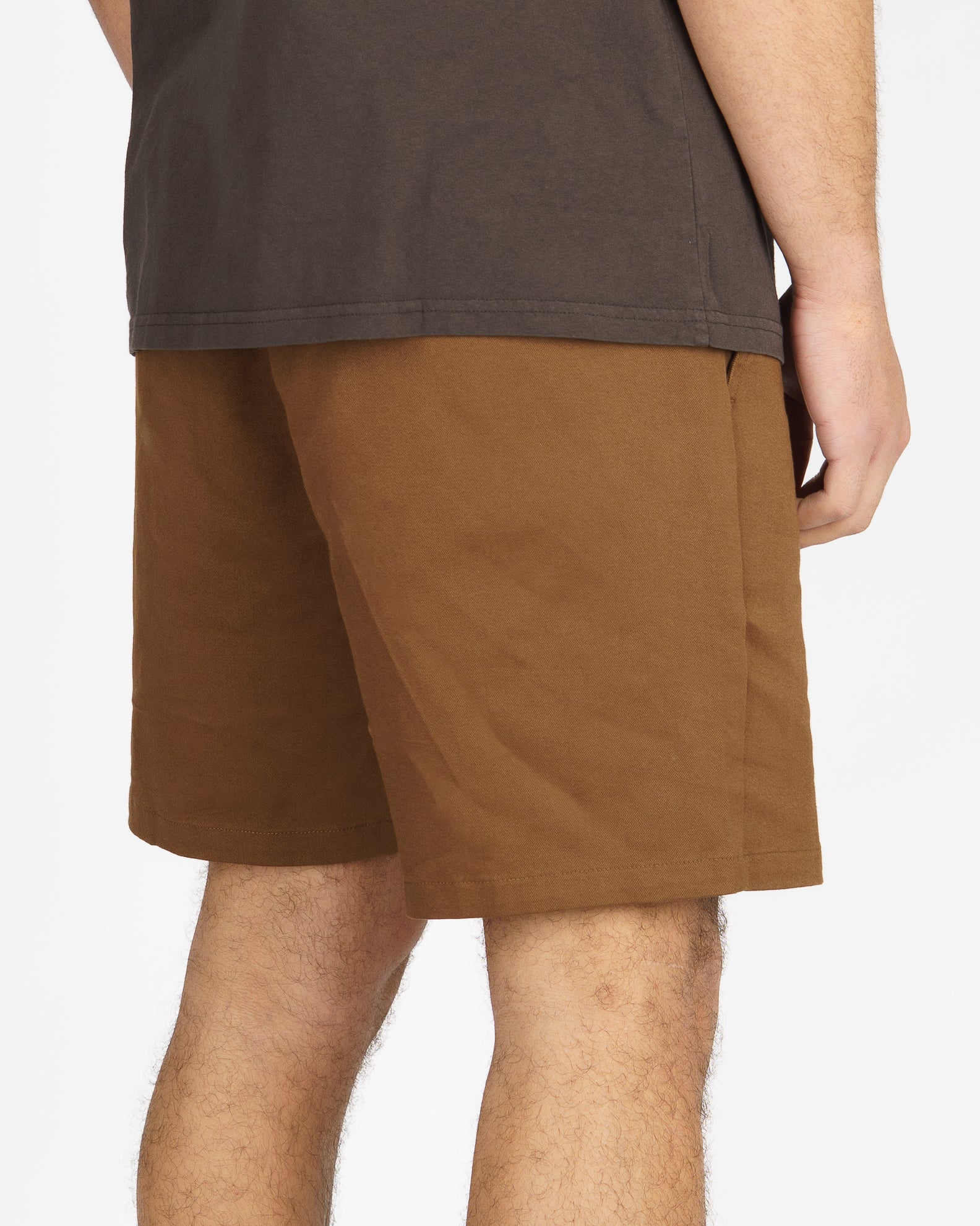 Perry 18.5" Twill Volley Short - Brown