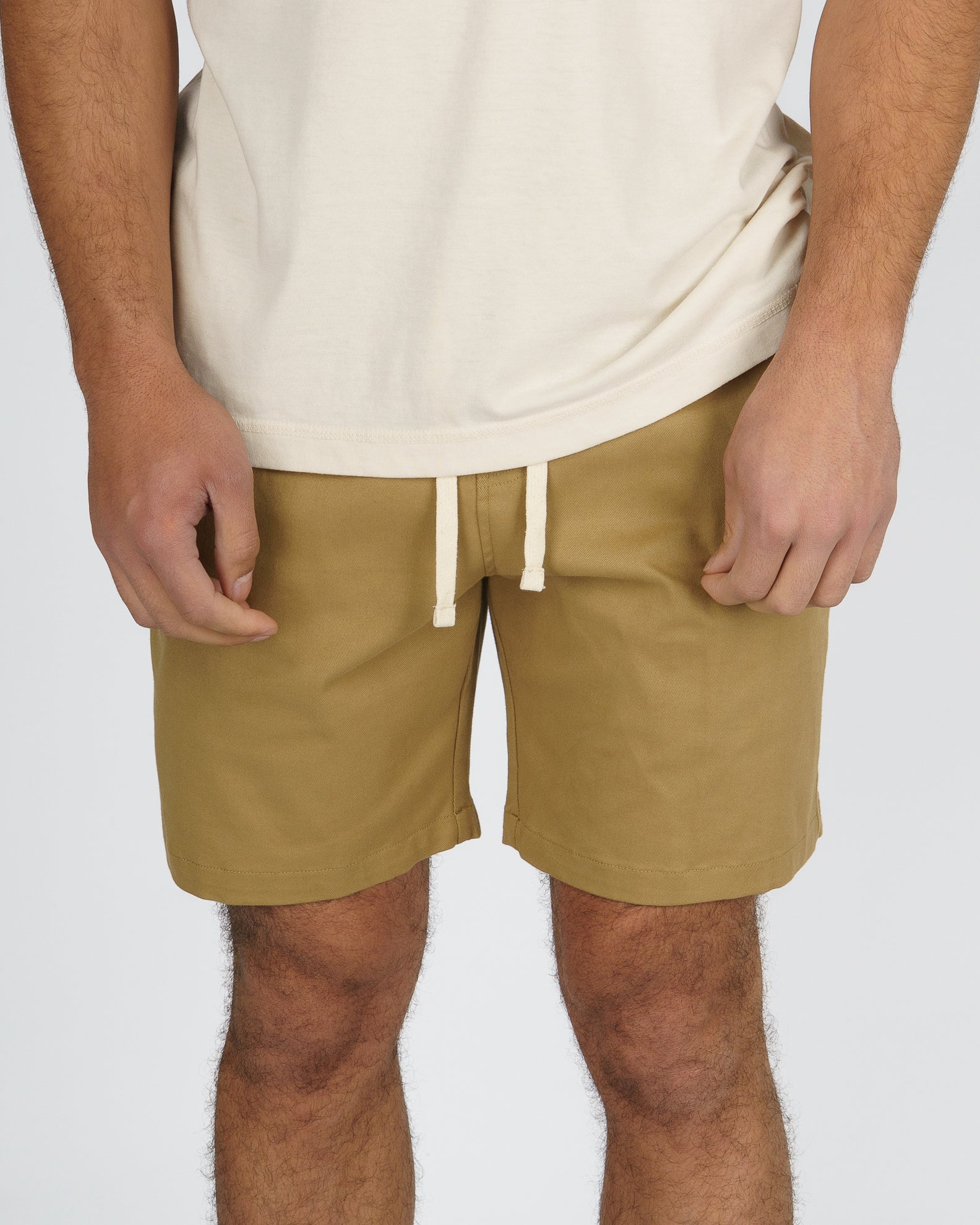 Perry 18.5" Twill Volley Short - Khaki