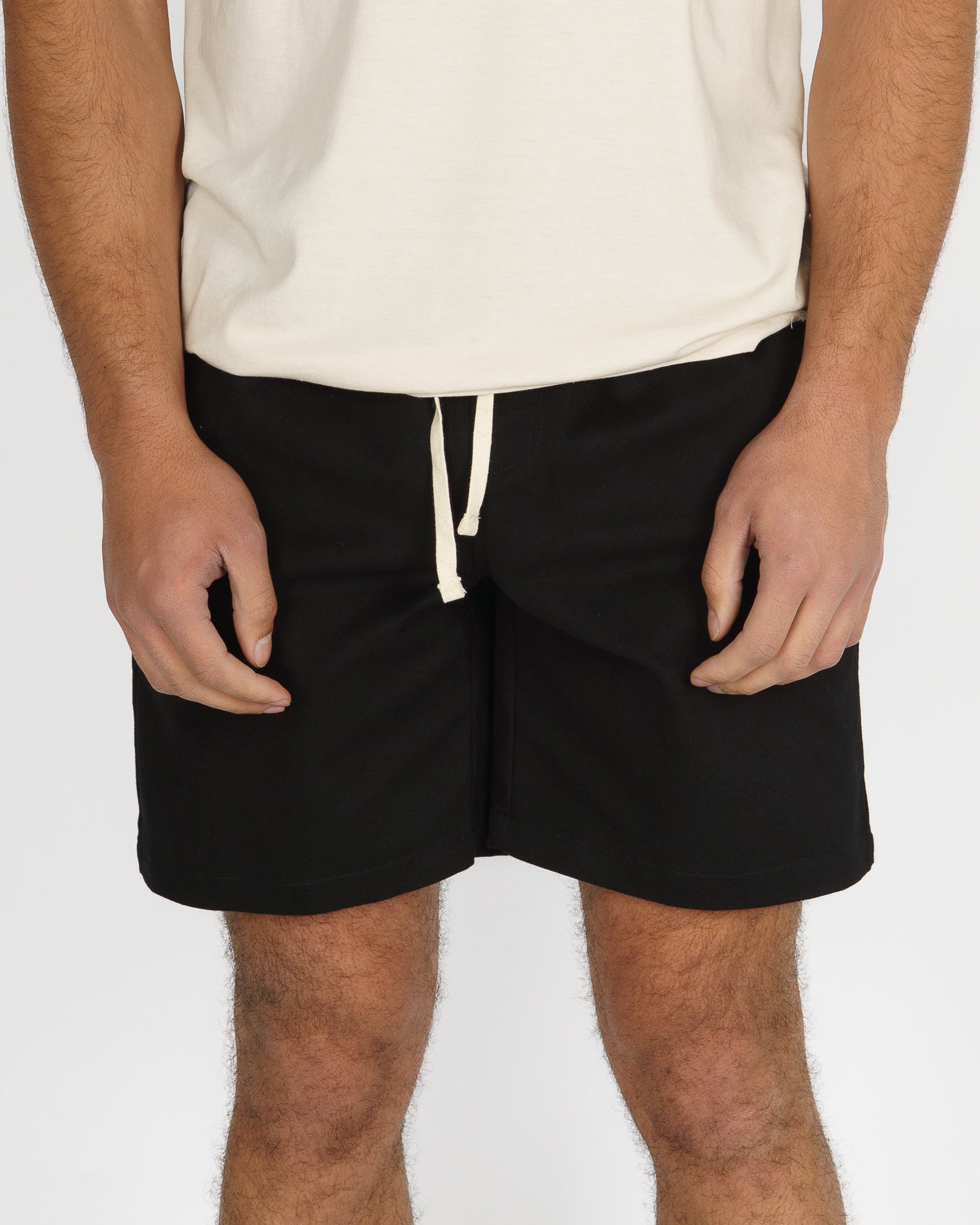 Perry 18.5" Twill Volley Short - Black