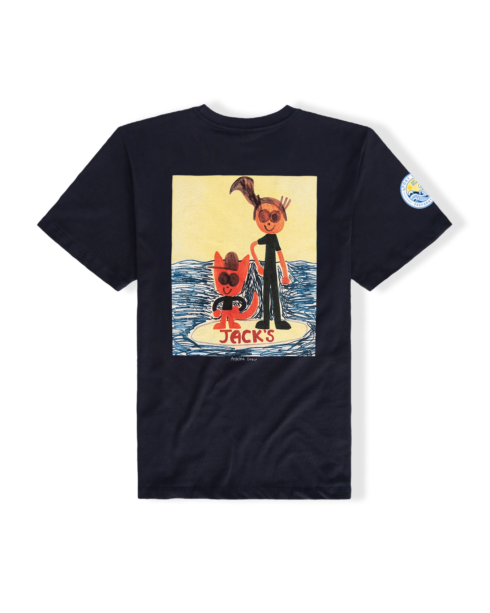 Youth Angelina Port View Preparatory S/S Tee