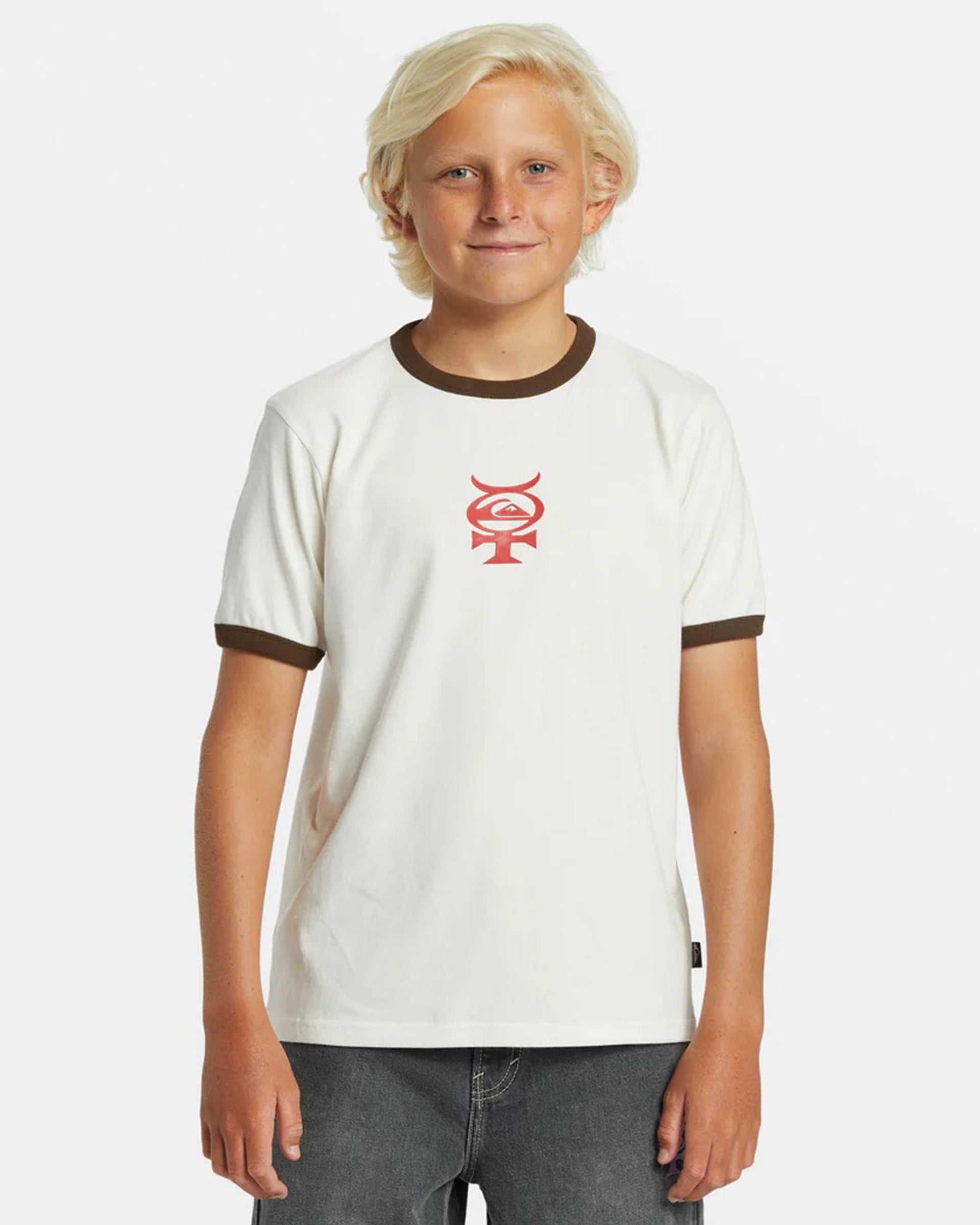 Quiksilver Boys (8-16) Mercury Ringer S/S T-Shirt