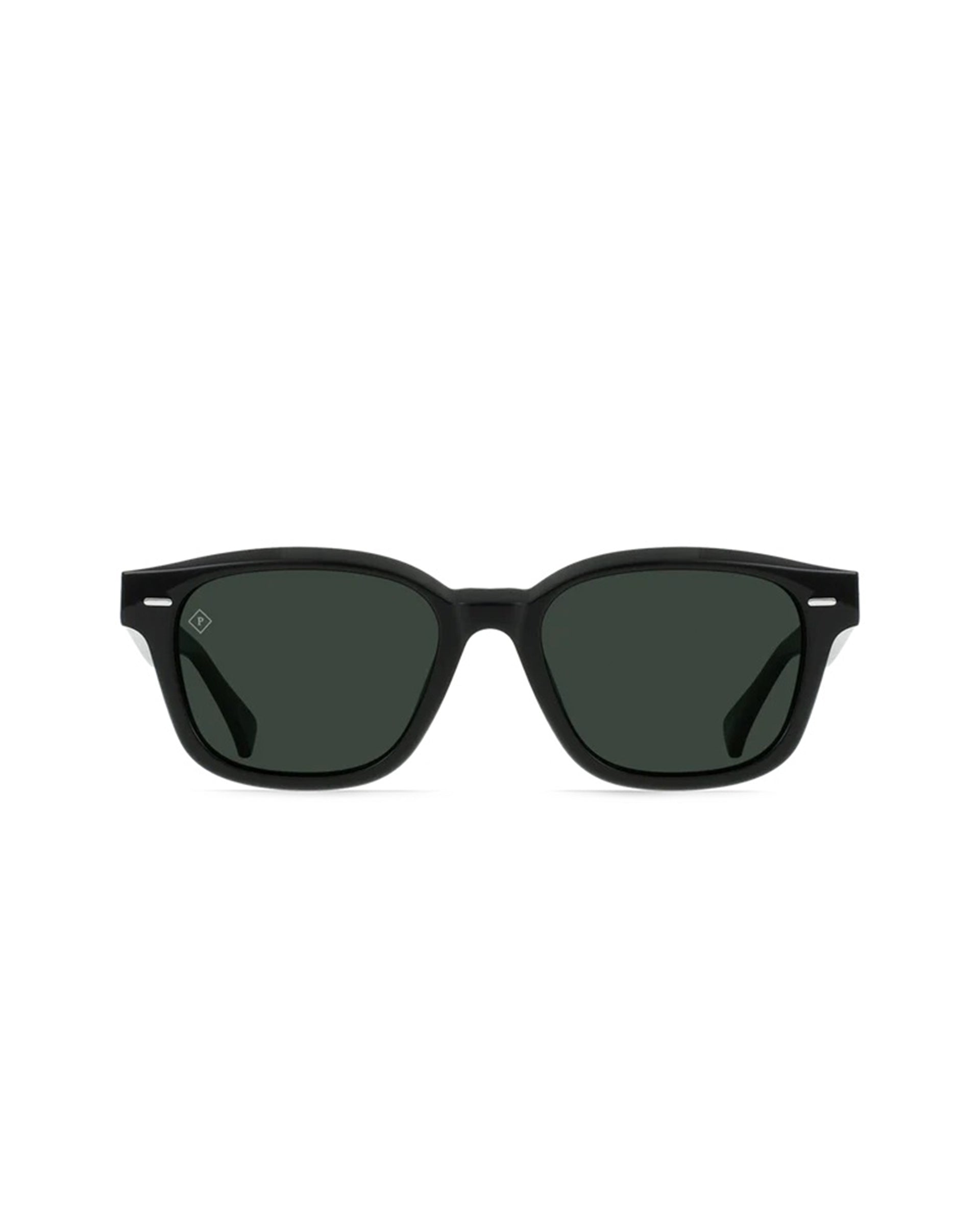Raen Carby Polarized Sunglasses - Recycled Black/Green