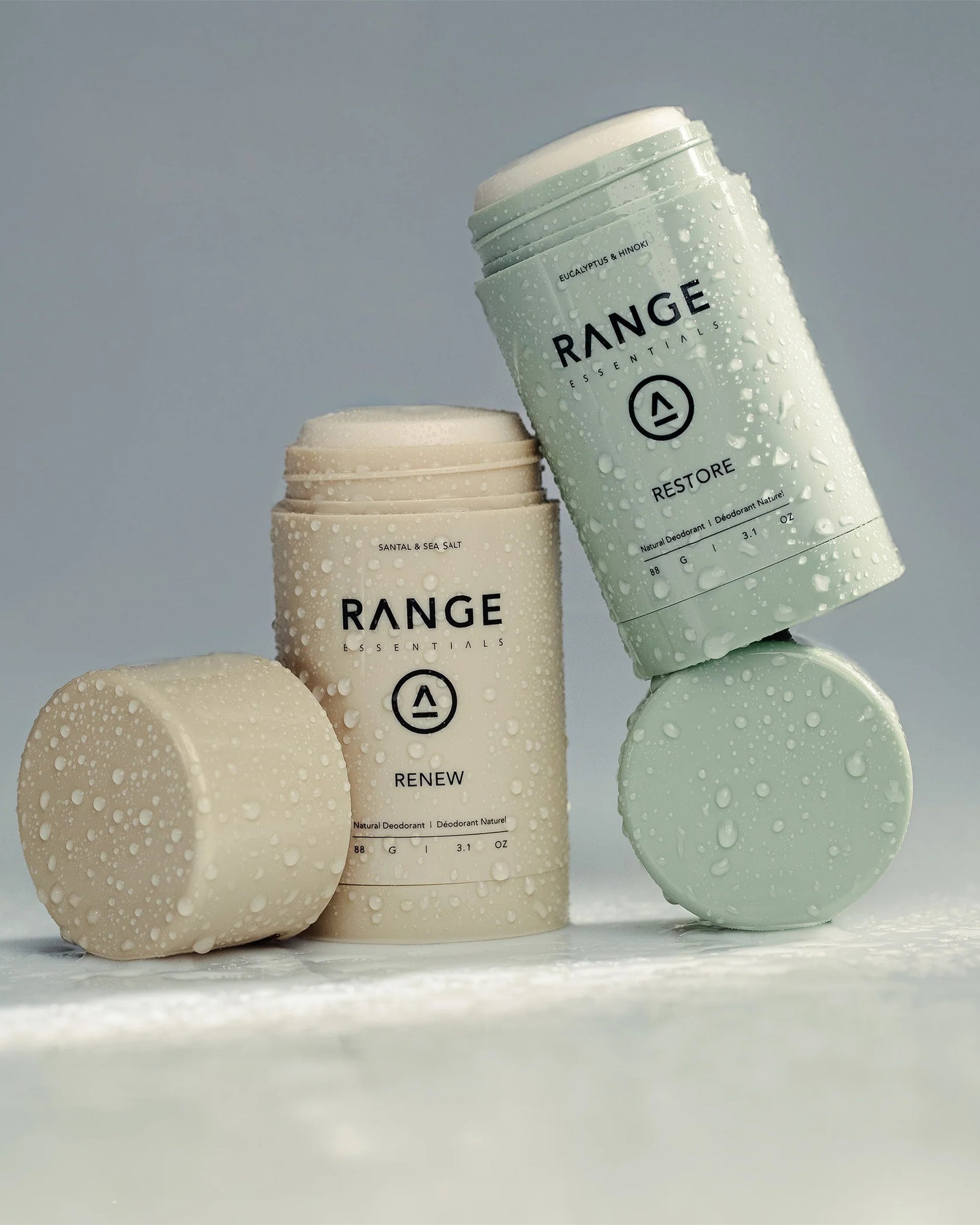 Range Essentials 88 G Deodorant - Renew: Santal & Sea Salt