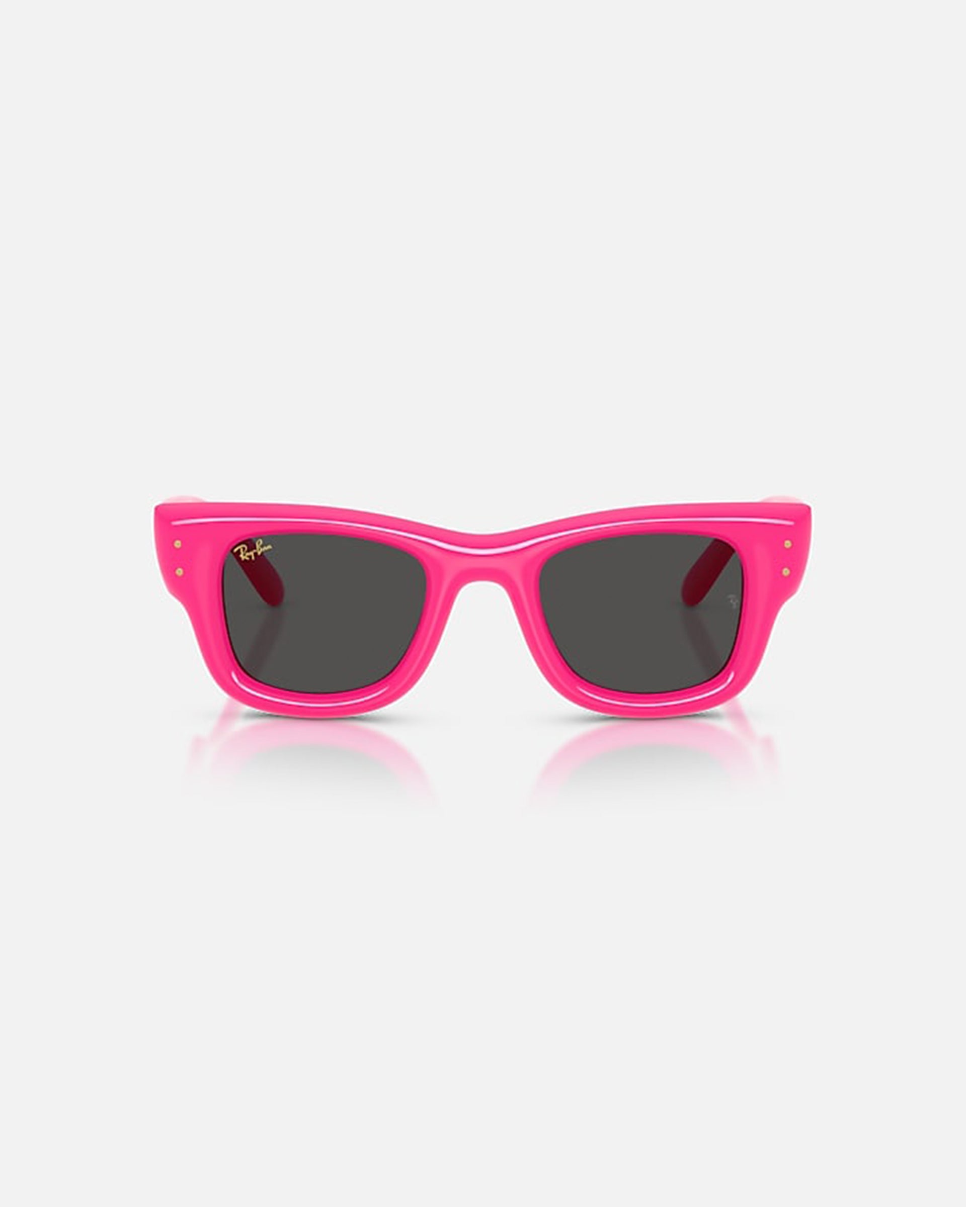 Ray-ban Wayfarer Puffer Sunglasses - Fucsia/Ultra Black