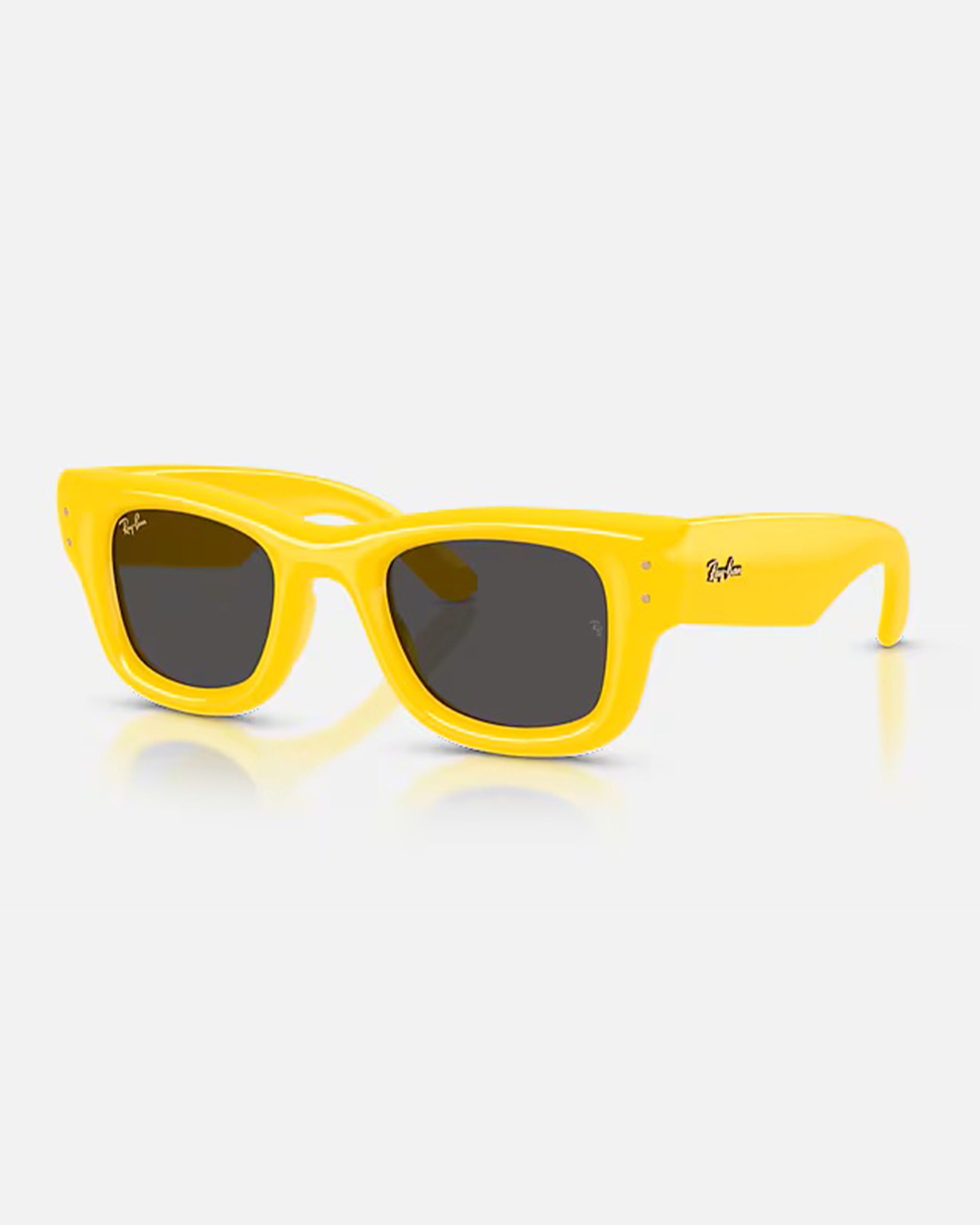 Ray-Ban Wayfarer Puffer Sunglasses - Polished Yellow/Ultra Black