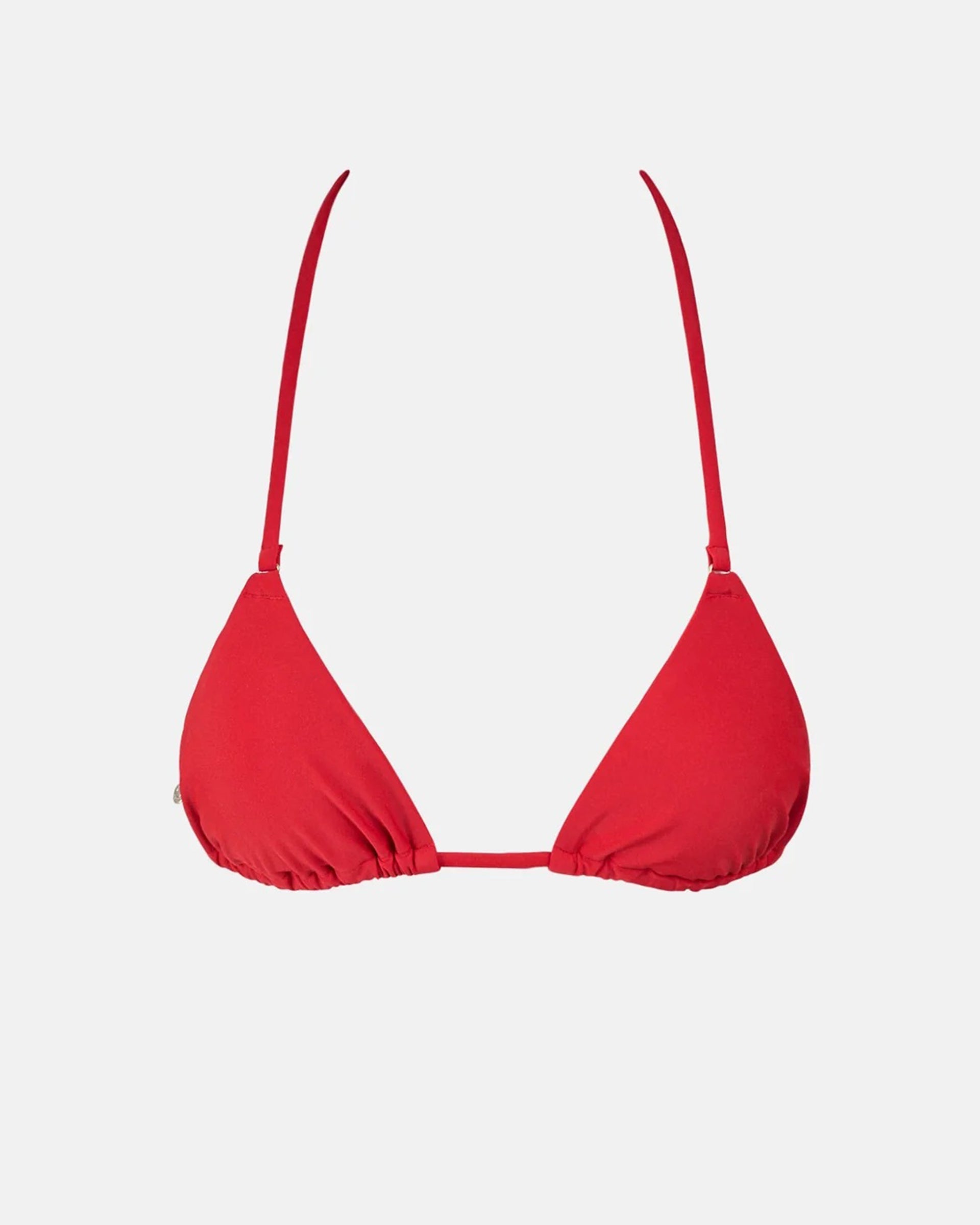 Rhythm Women's Classic Slide Tri Bikini Top - Cherry
