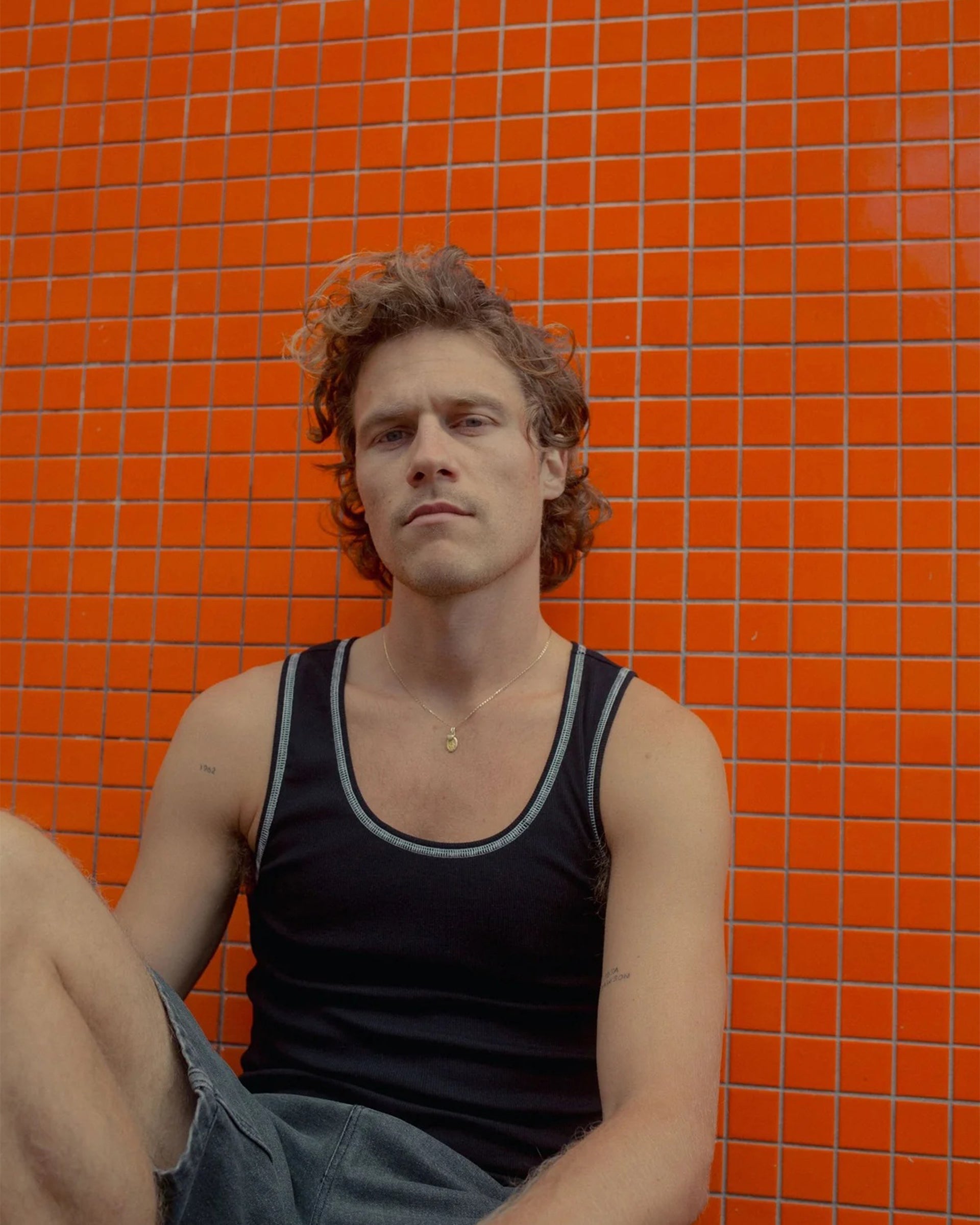 Rhythm Kickback Singlet - Black