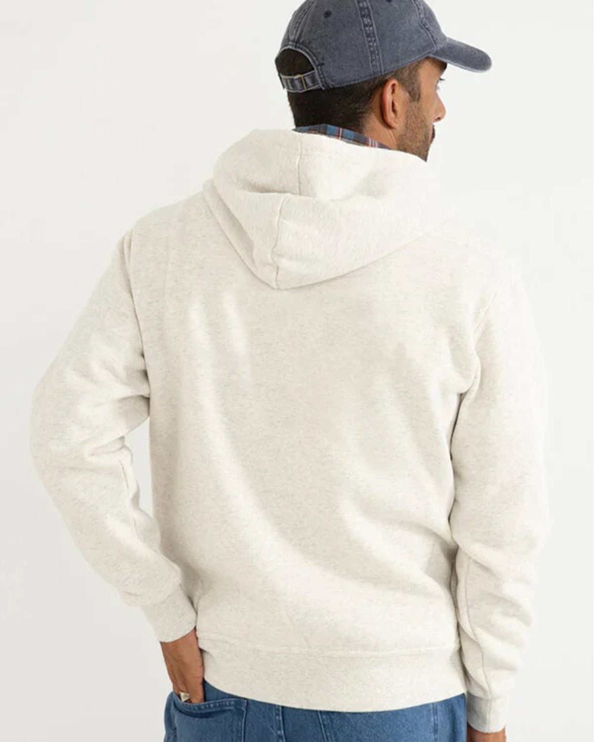 Rhythm New Realm P/O Hoodie - Ecru