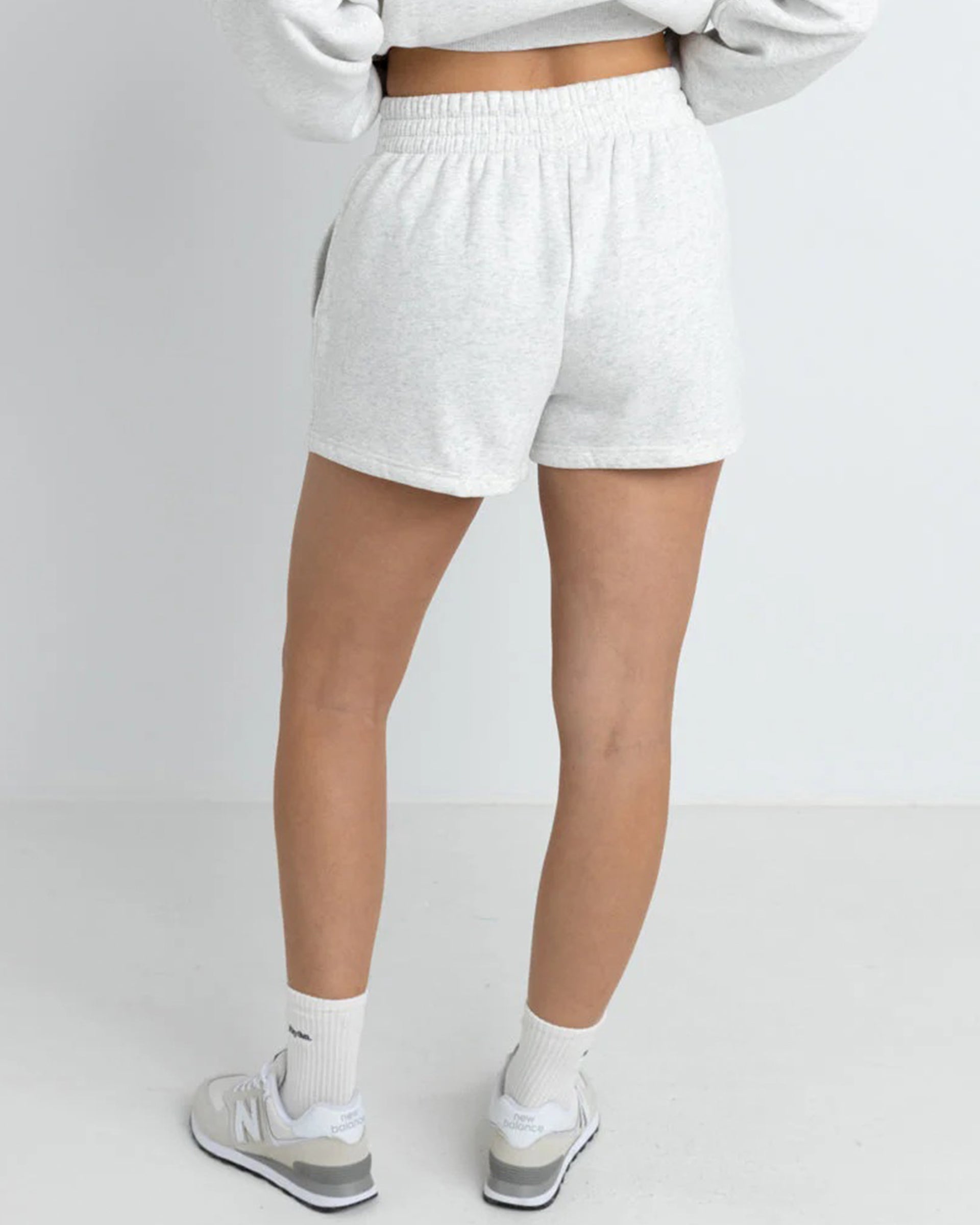 Rhythm Women's Paradise Found Fleece Shorts - Grey Marle