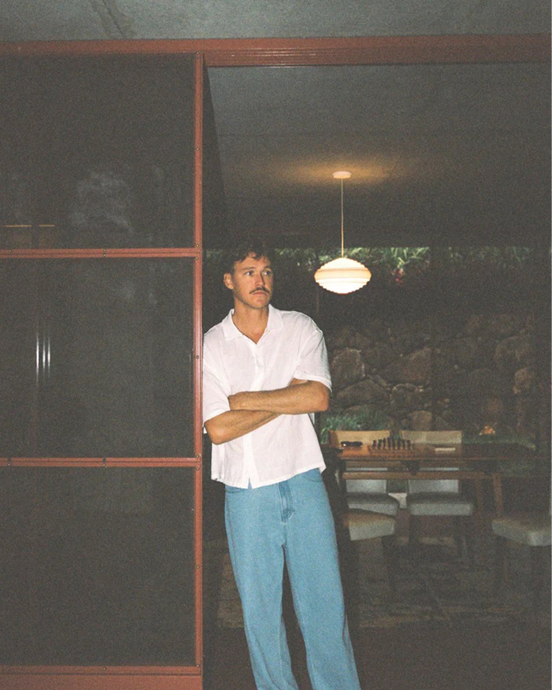 Relaxed Denim Pant - Blue Wash