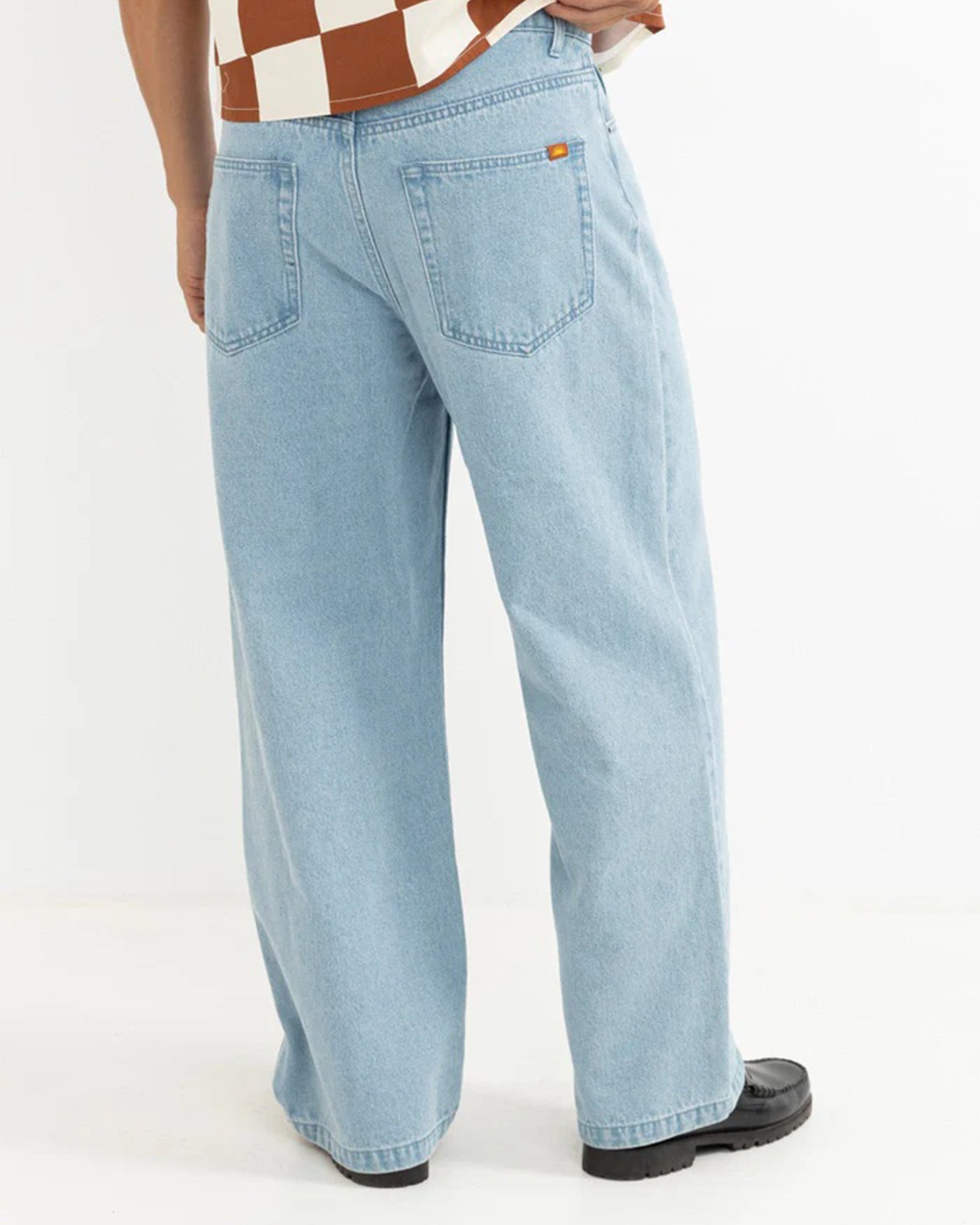 Relaxed Denim Pant - Blue Wash