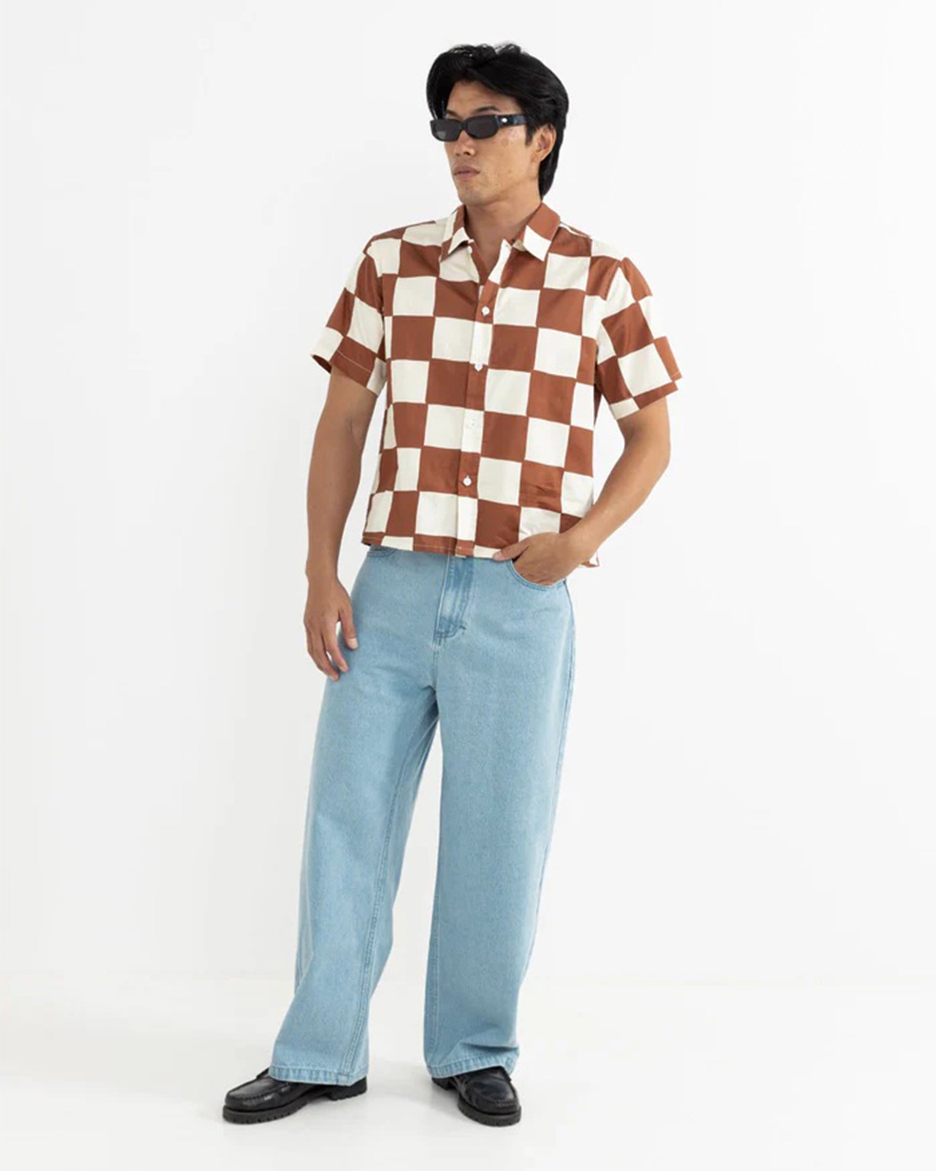 Relaxed Denim Pant - Blue Wash