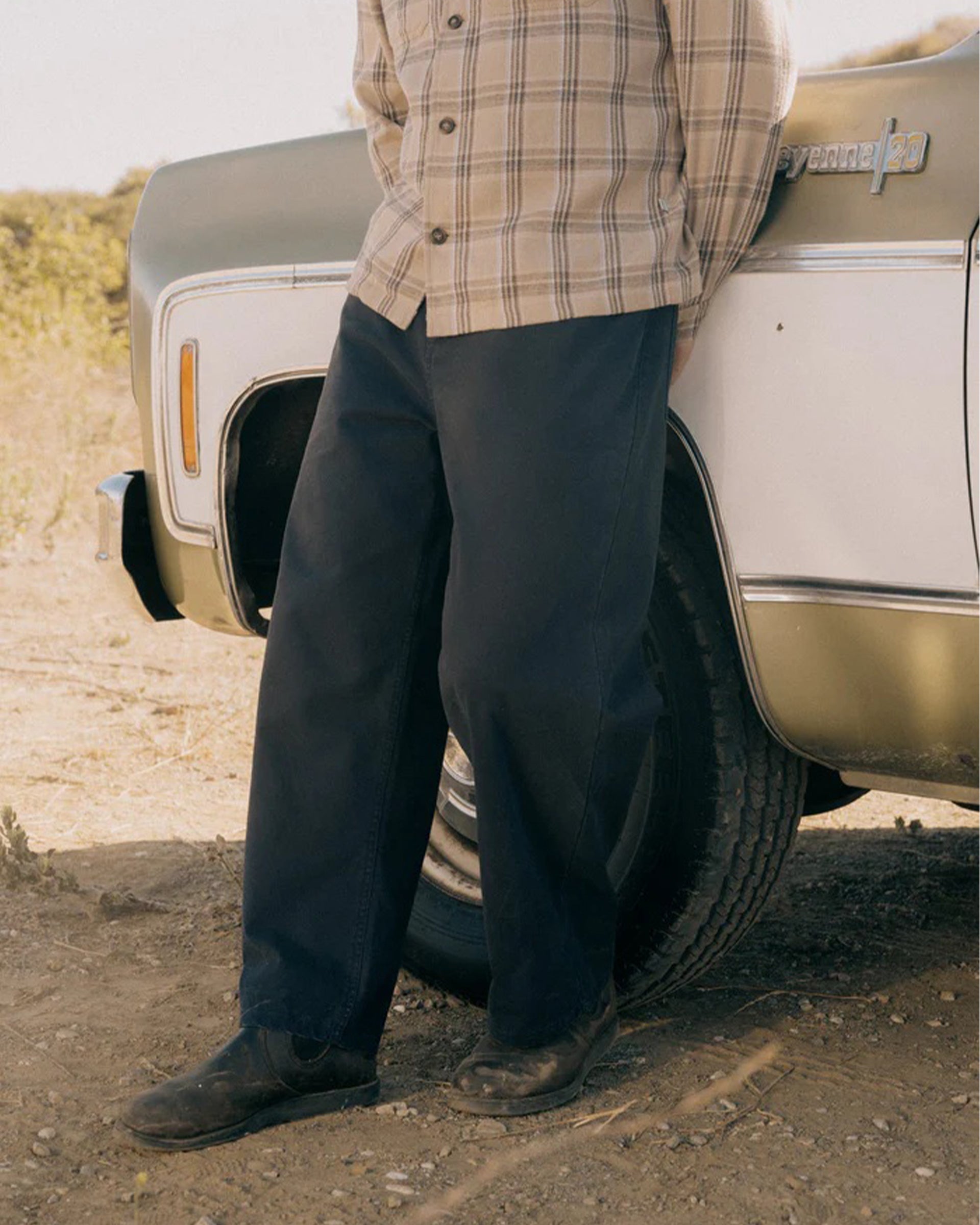 Rhythm Relaxed Wash Canvas Pant - Midnight