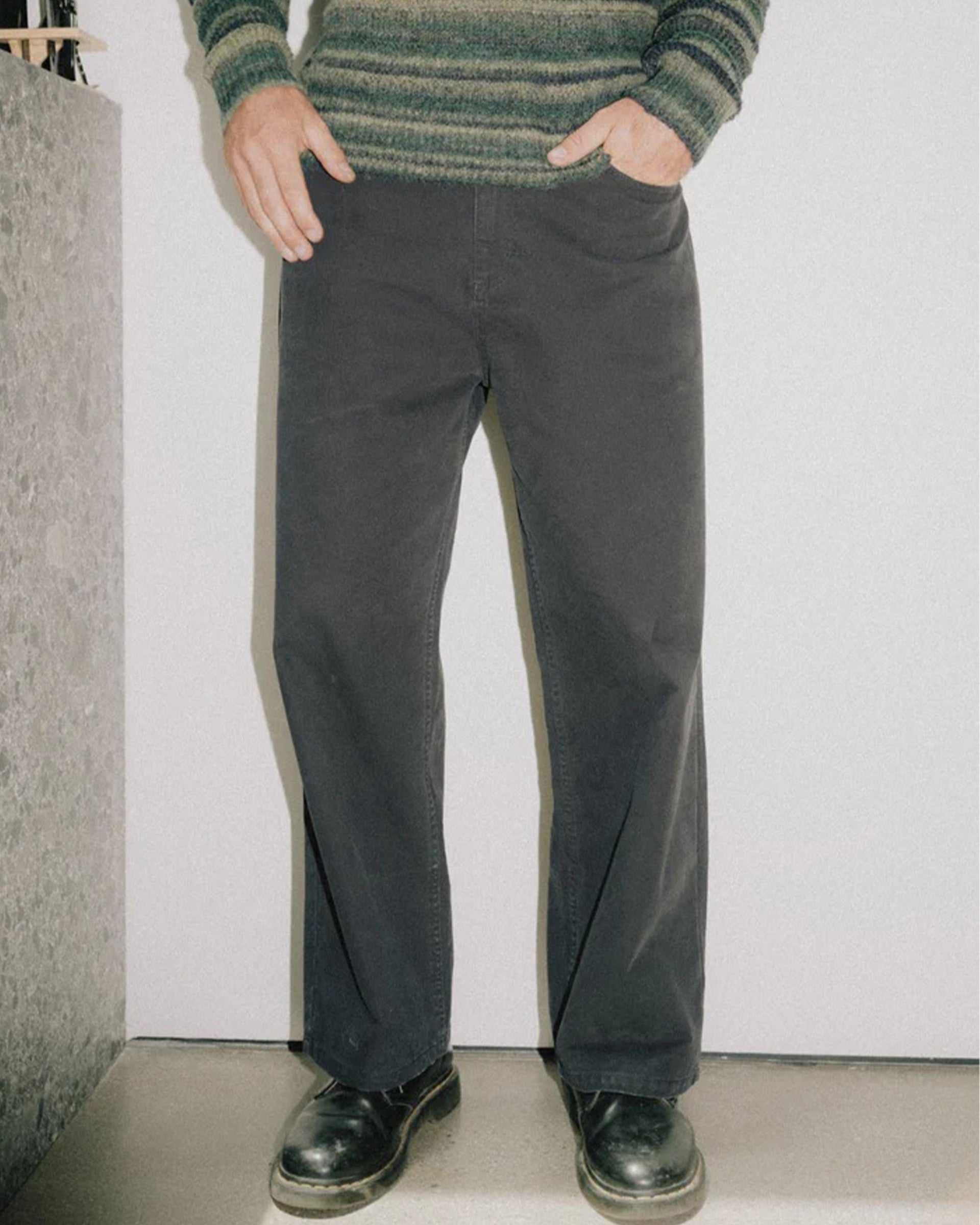 Rhythm Relaxed Wash Canvas Pant - Midnight