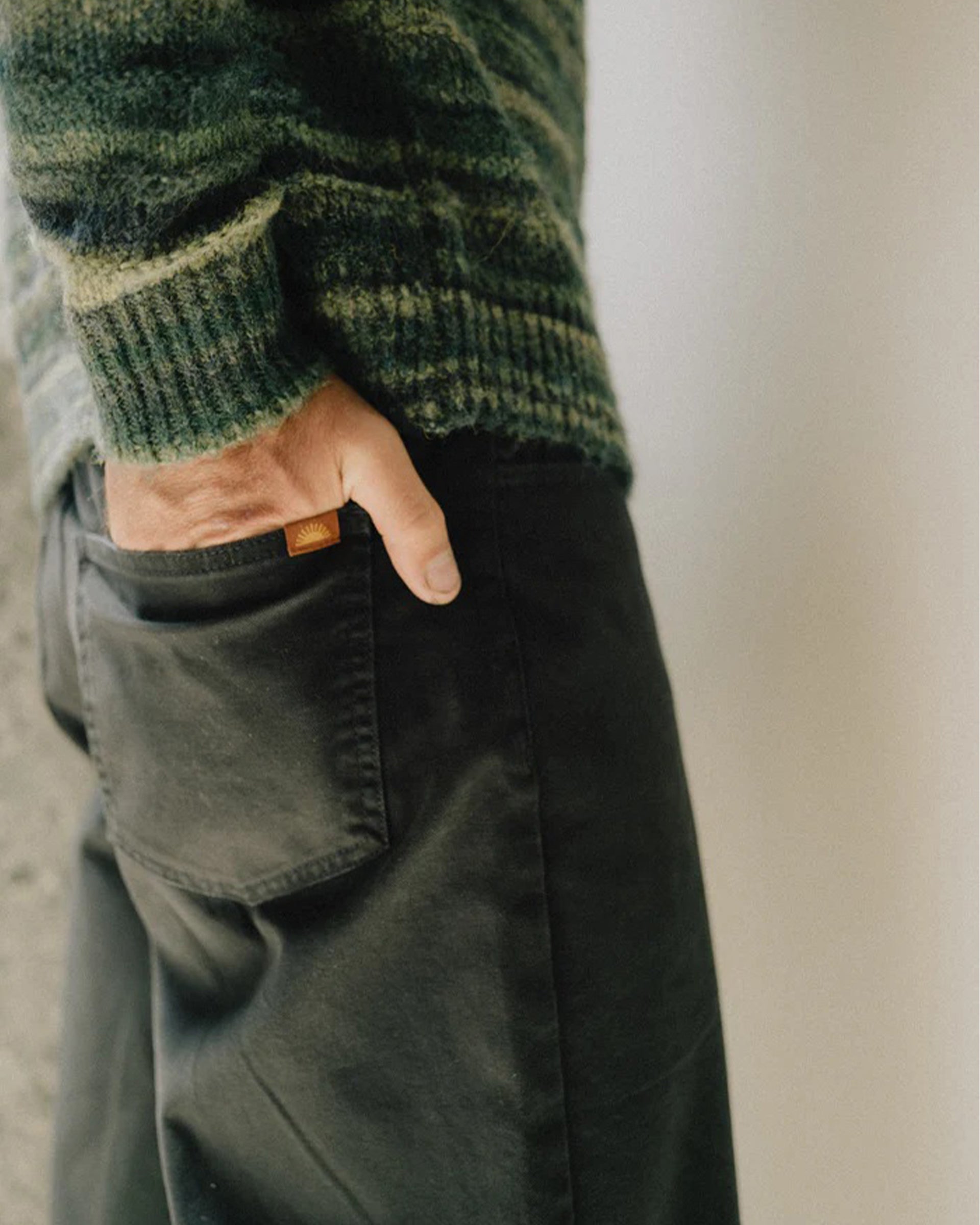 Rhythm Relaxed Wash Canvas Pant - Midnight