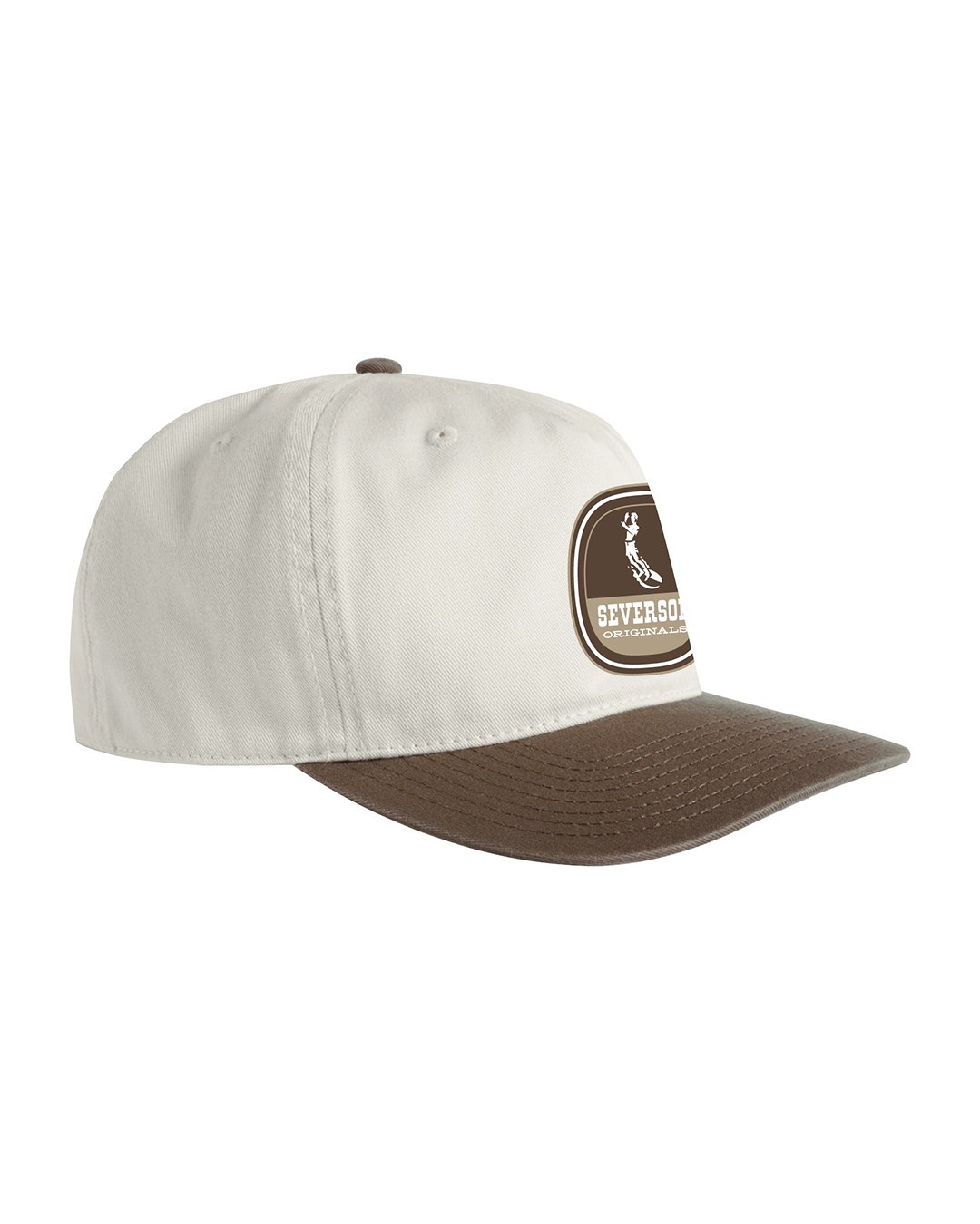 Severson Originals Rincon 2 Tone Hat- Vintage White/ Balsa
