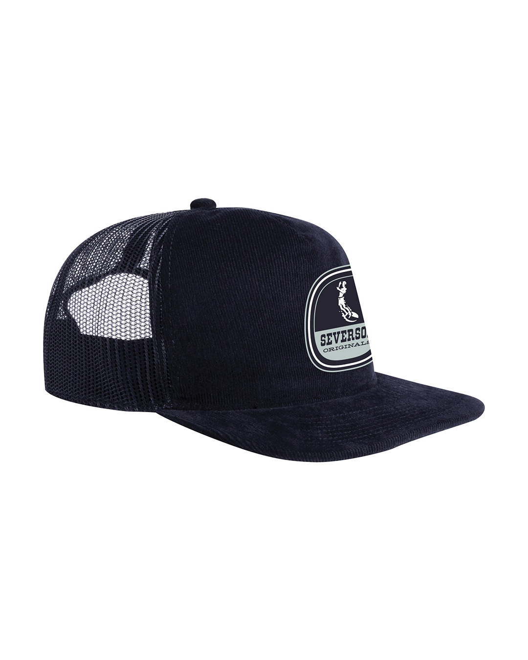 Severson Originals Rincon Corduroy Trucker Hat- Navy