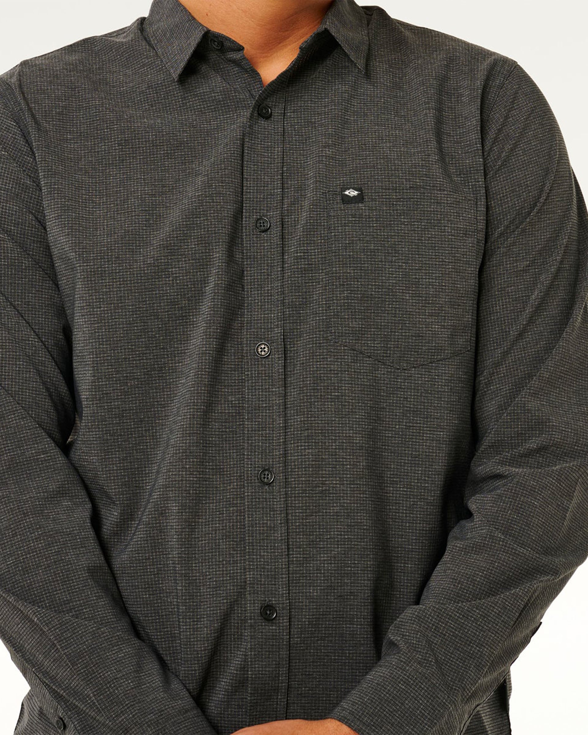 Rip Curl Classic Surf Tech Long Sleeve Shirt - Black
