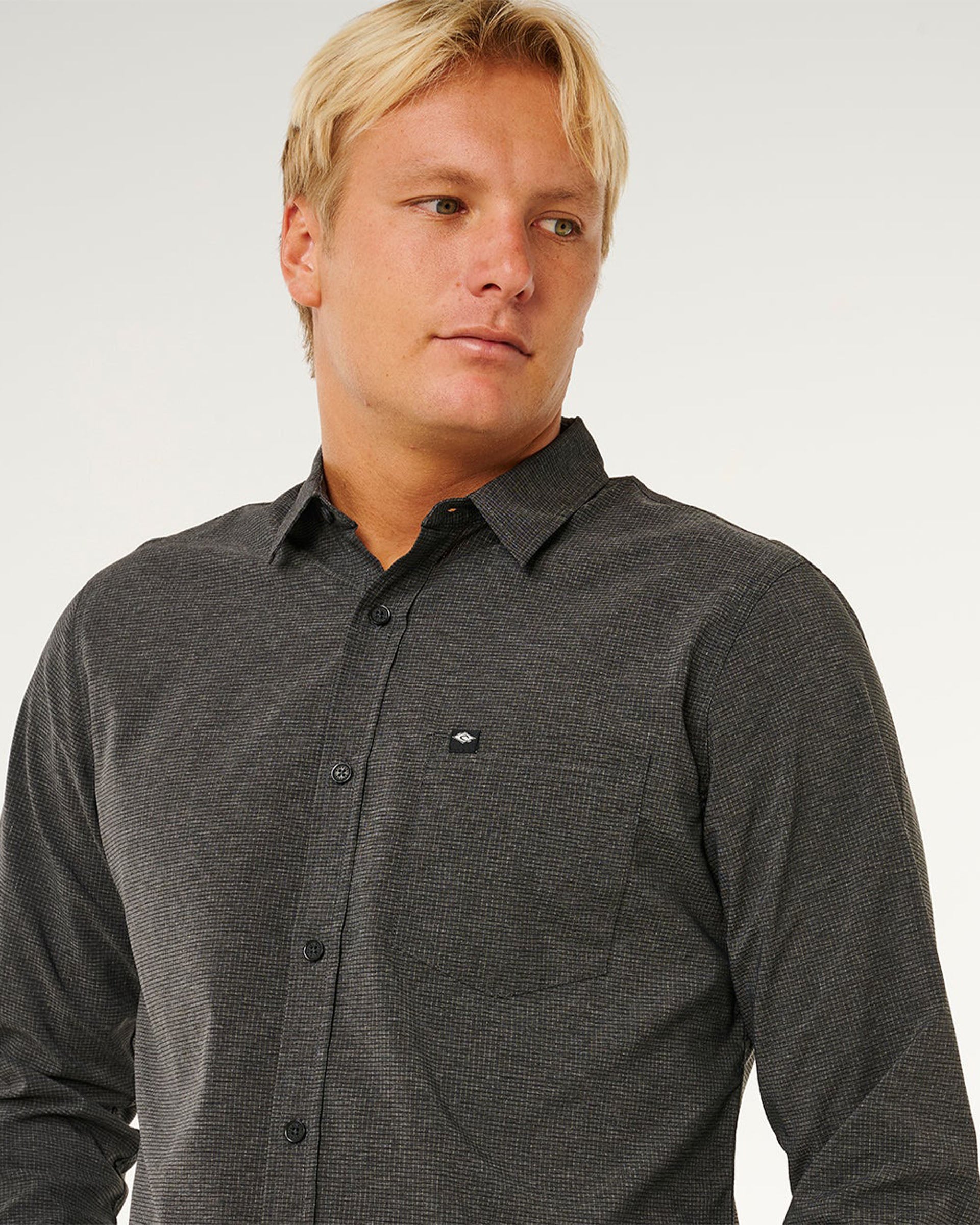 Rip Curl Classic Surf Tech Long Sleeve Shirt - Black