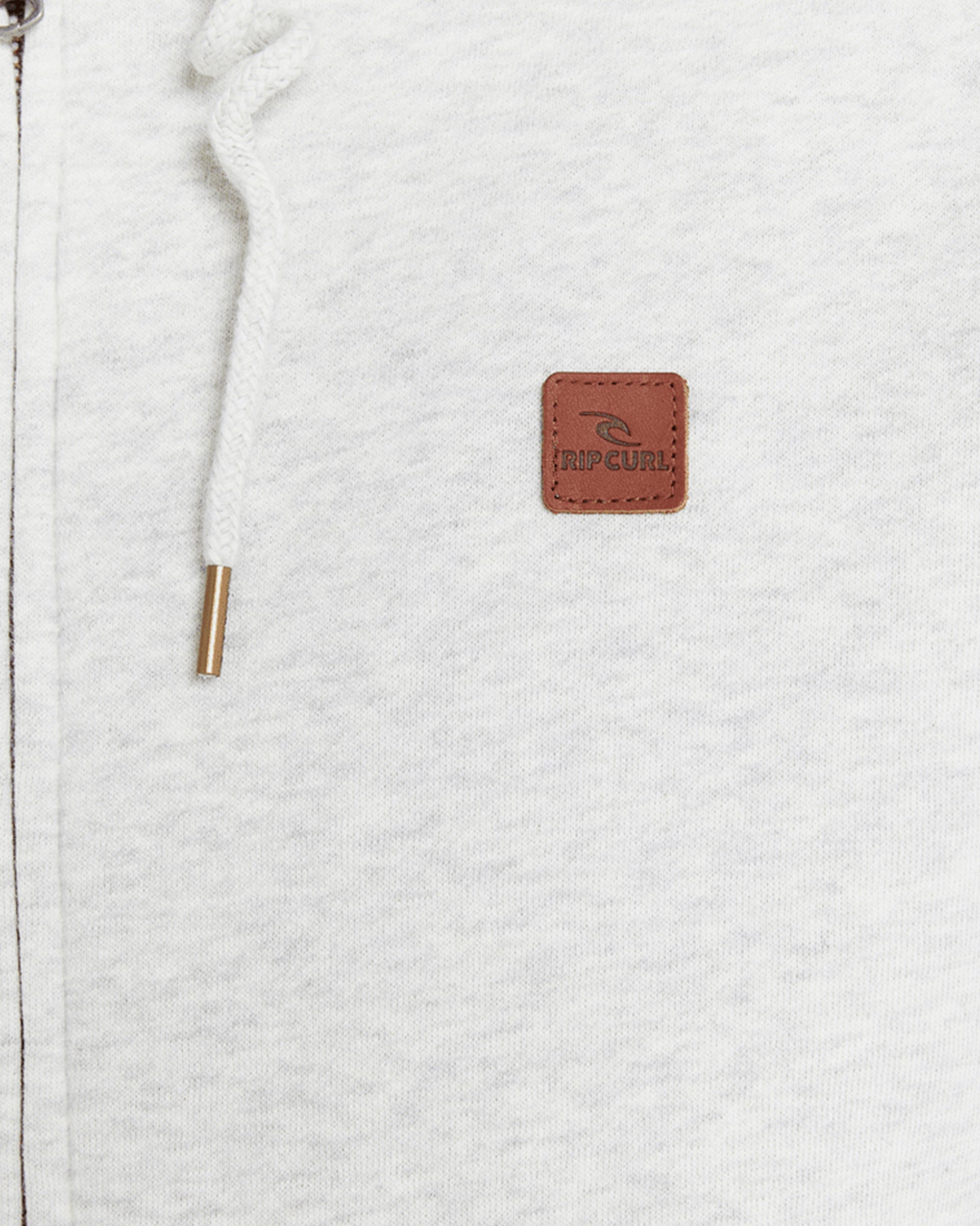 Rip Curl Icons Lined Fleece - Light Grey Marle