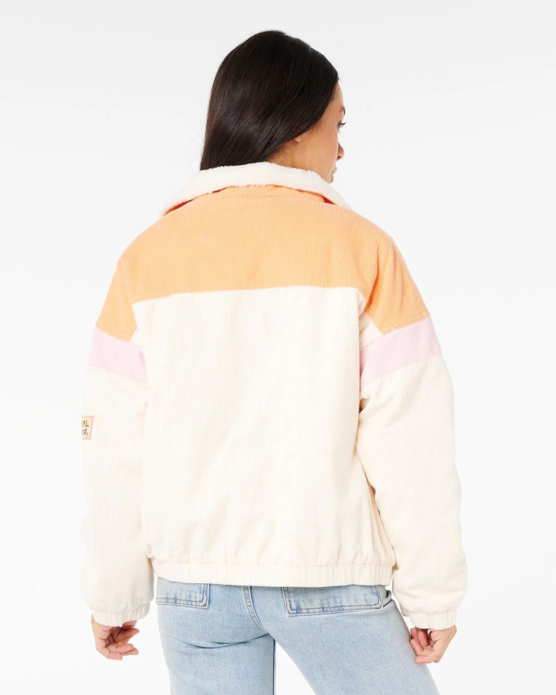 Rip Curl Women's Sunset Luau Cord Jacket - Off White