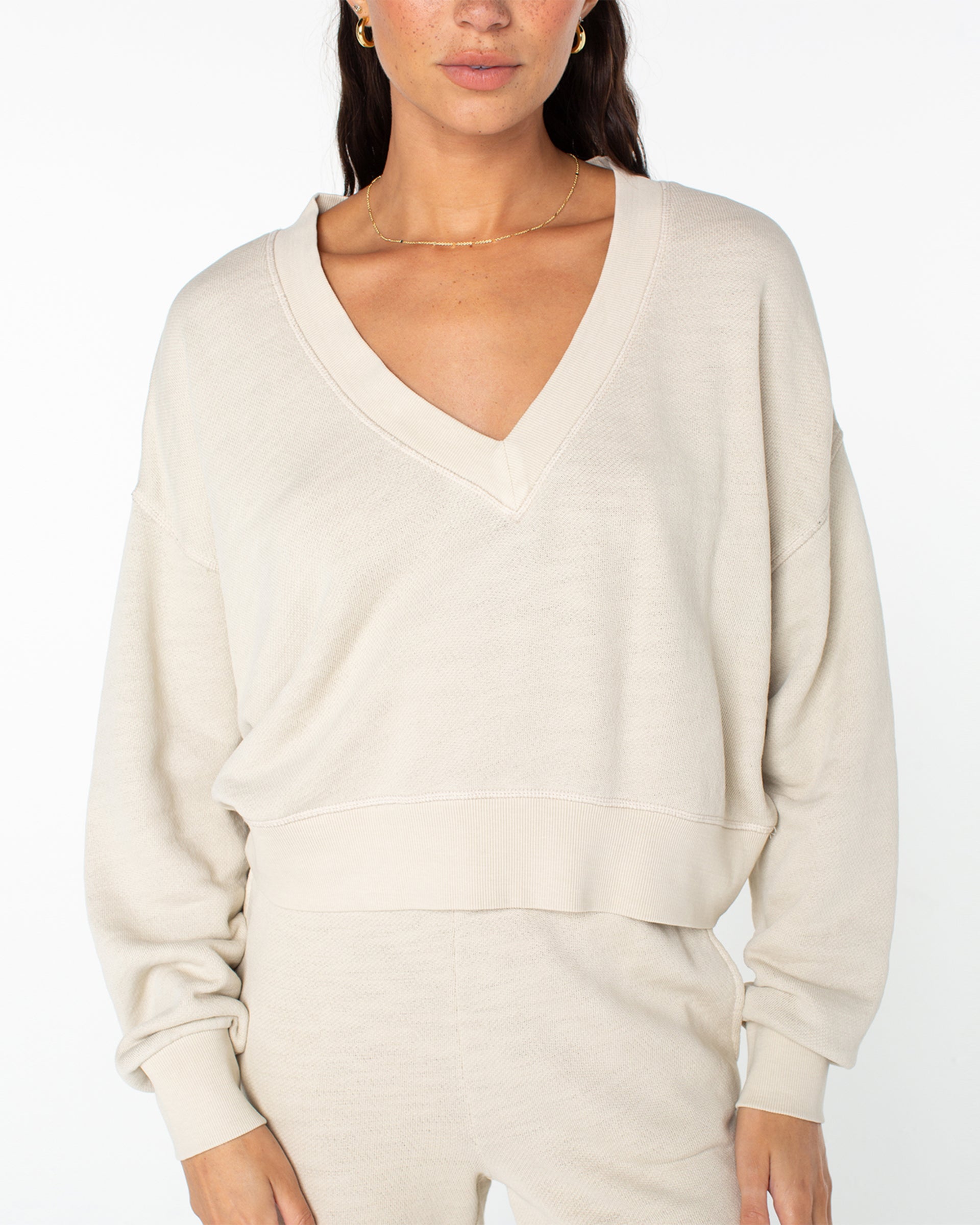 Roxy Women's Dream Thing Sweater - Cement