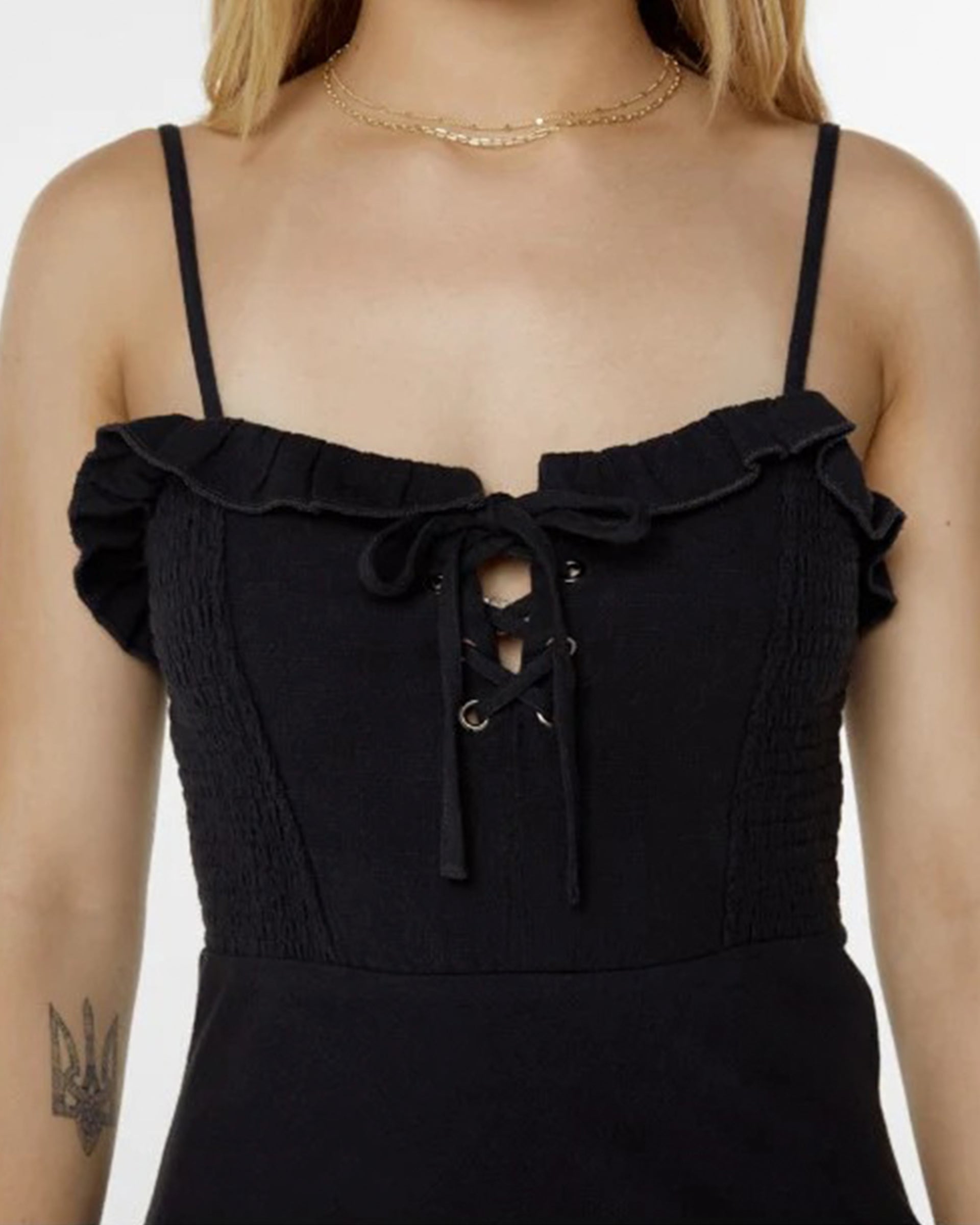 Roxy Women's Drive In Dress - Phantom Solid