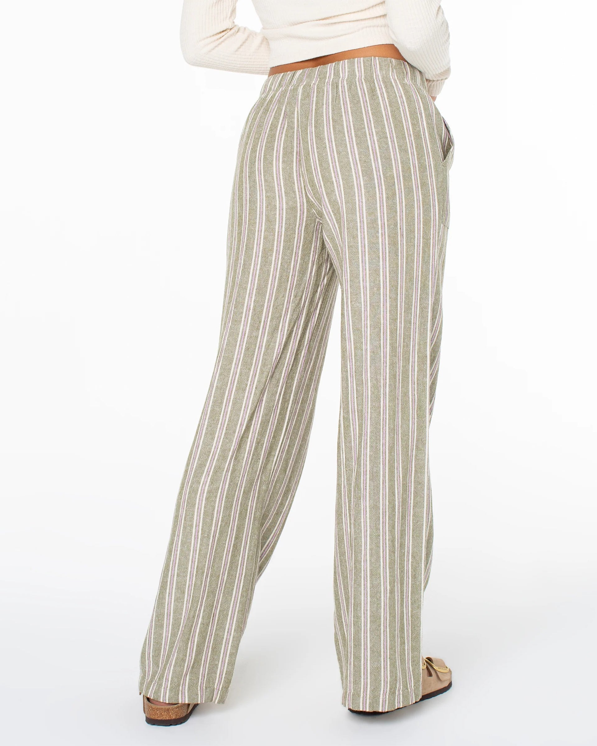 Roxy Women's Lagoon Cargo Pant - Four Leaf Clover