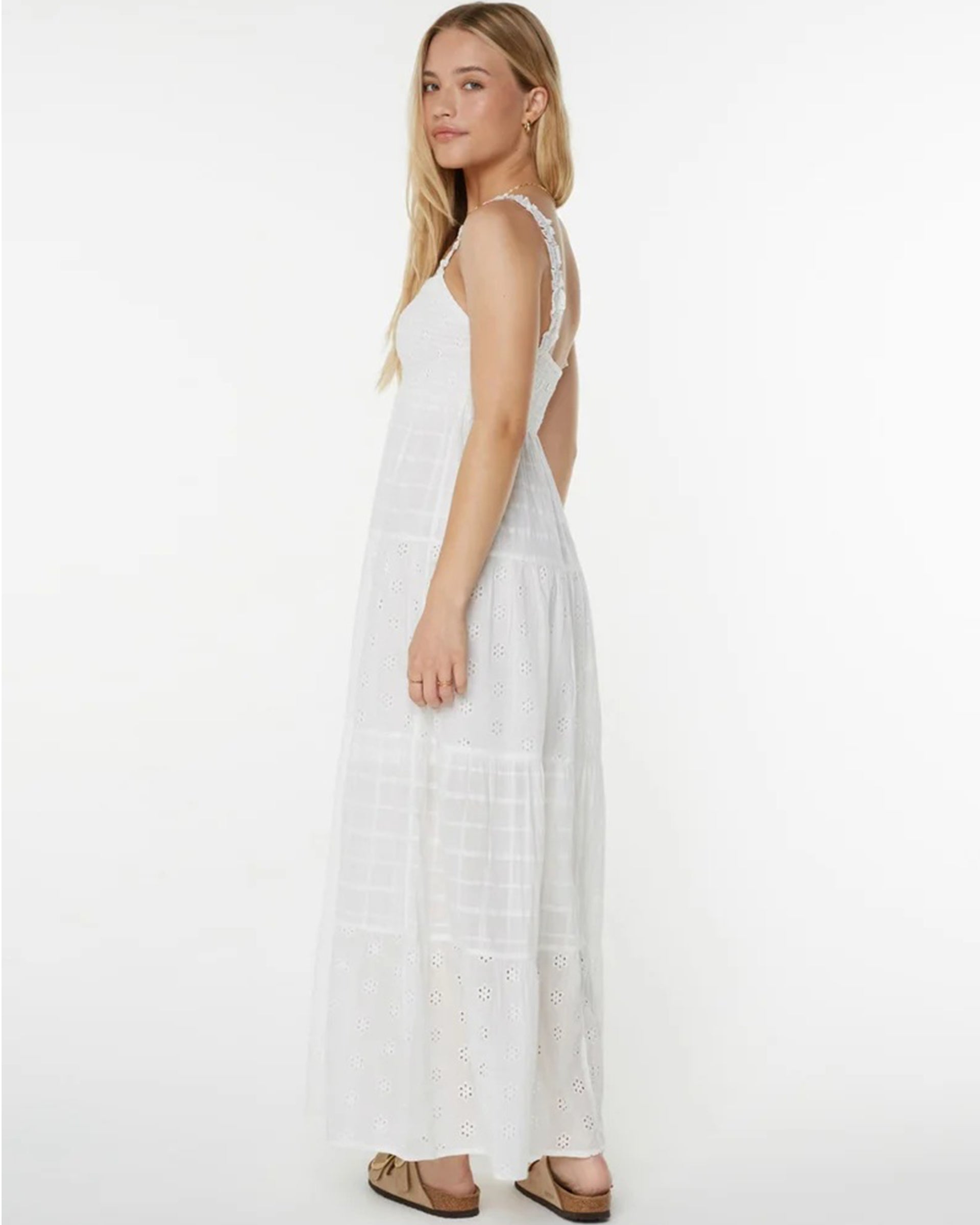 Roxy Women's Lily Bloom Maxi Dress - White