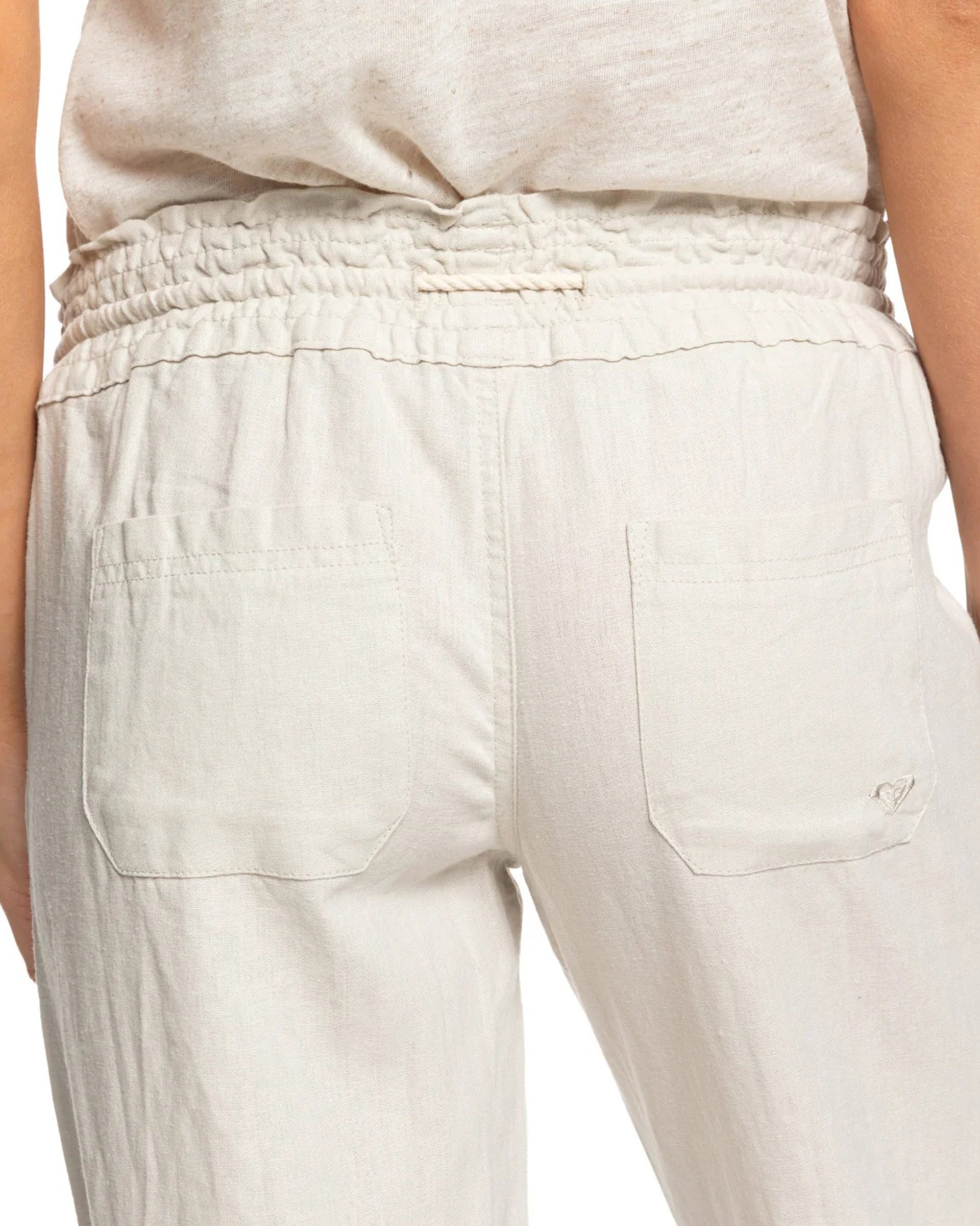 Roxy Women's Oceanside Pant - Stone Solid