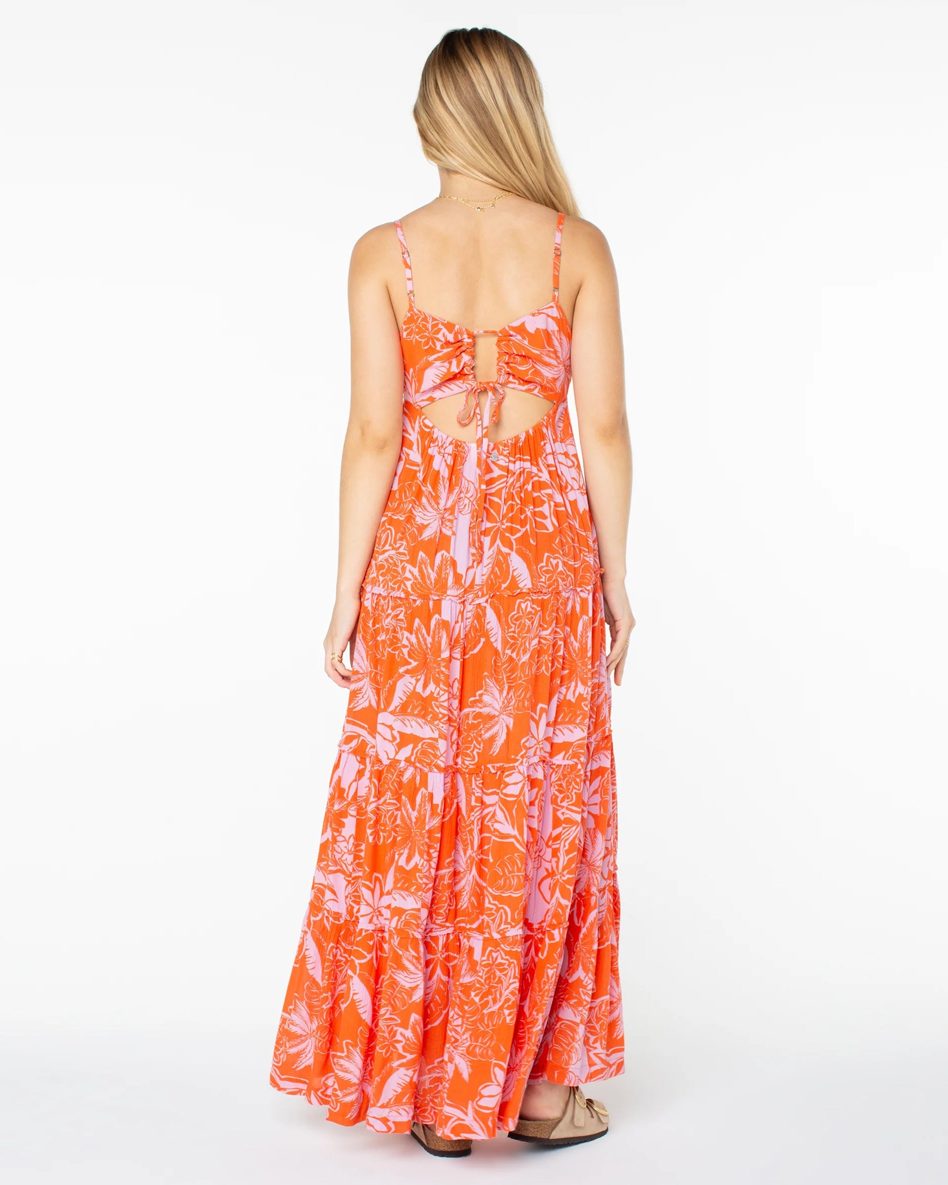 Roxy Women's Warm Rays Maxi Dress - Tigerlily Tropical