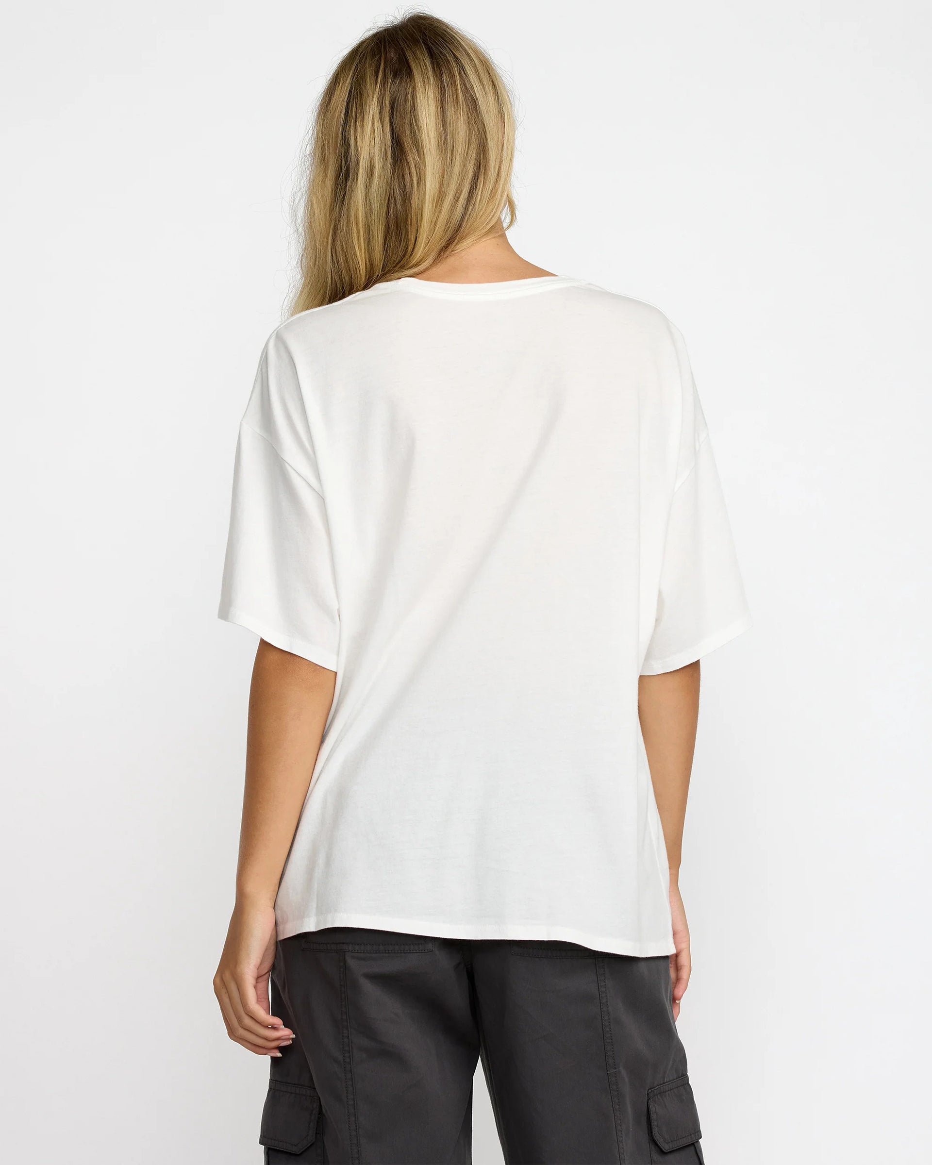 RVCA Women's Baggie Tee II - Vintage White